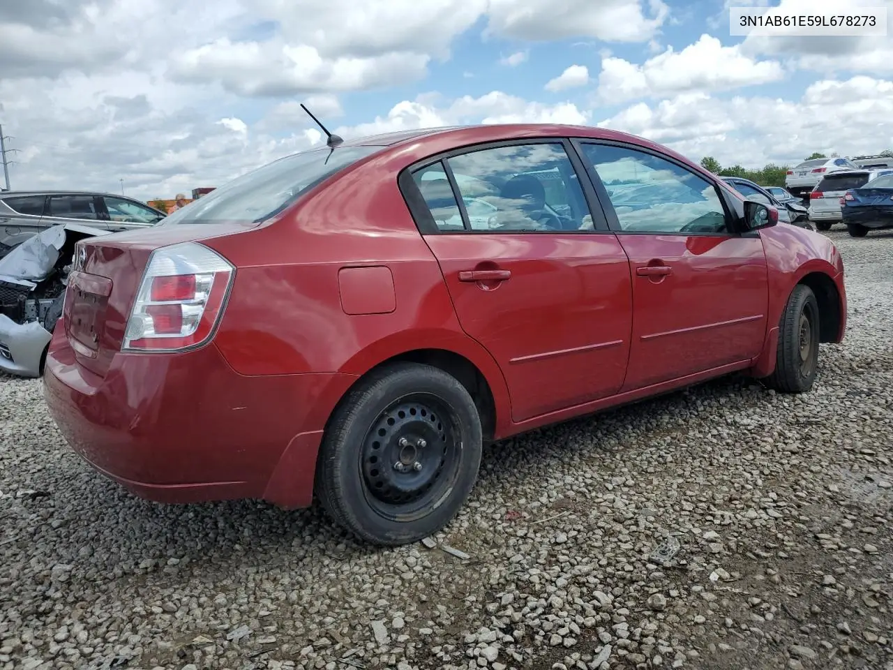 2009 Nissan Sentra 2.0 VIN: 3N1AB61E59L678273 Lot: 57097765