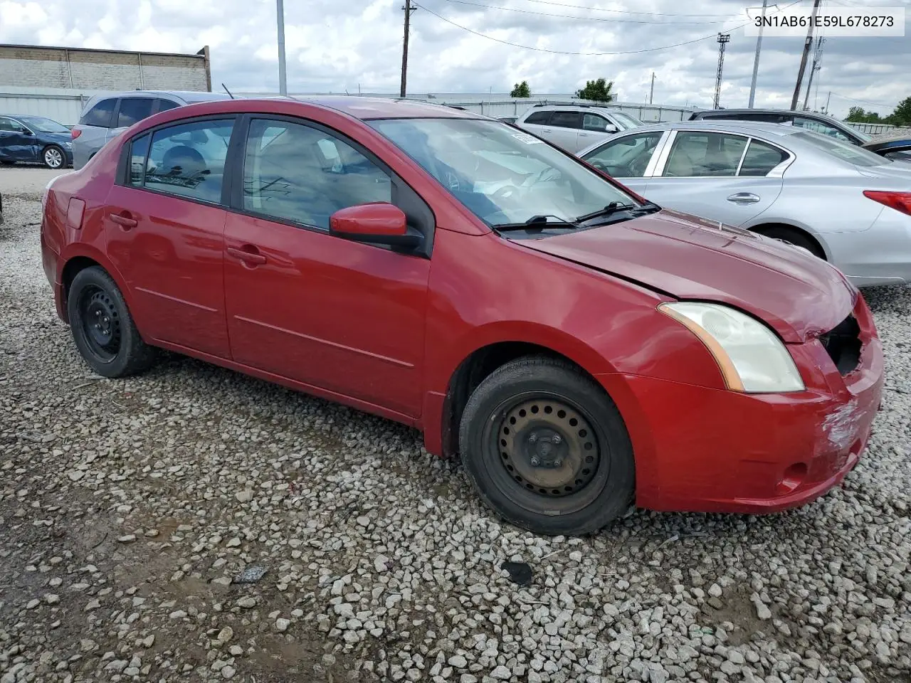 2009 Nissan Sentra 2.0 VIN: 3N1AB61E59L678273 Lot: 57097765