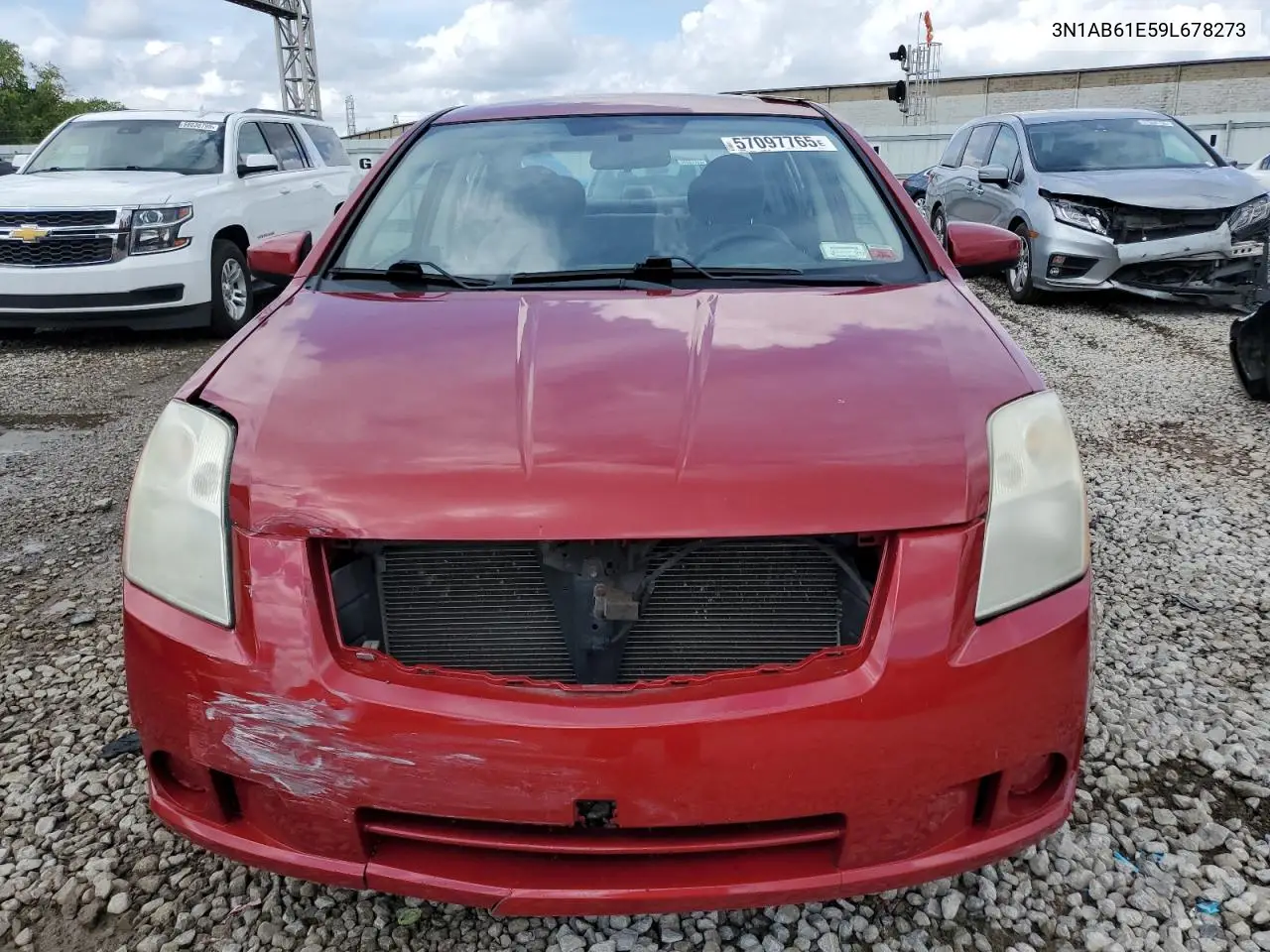2009 Nissan Sentra 2.0 VIN: 3N1AB61E59L678273 Lot: 57097765