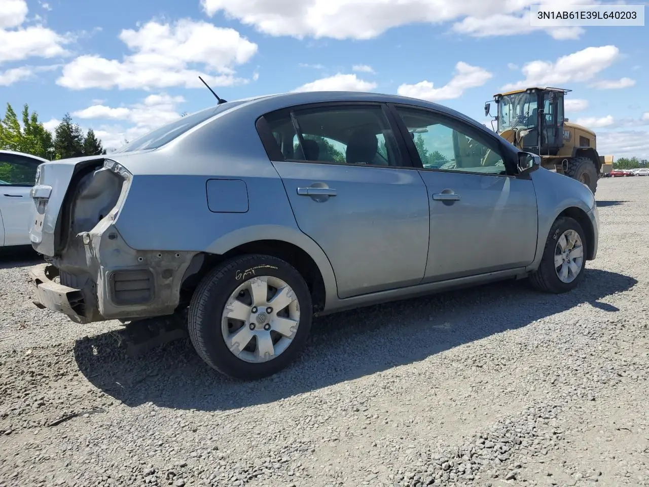 2009 Nissan Sentra 2.0 VIN: 3N1AB61E39L640203 Lot: 61854415