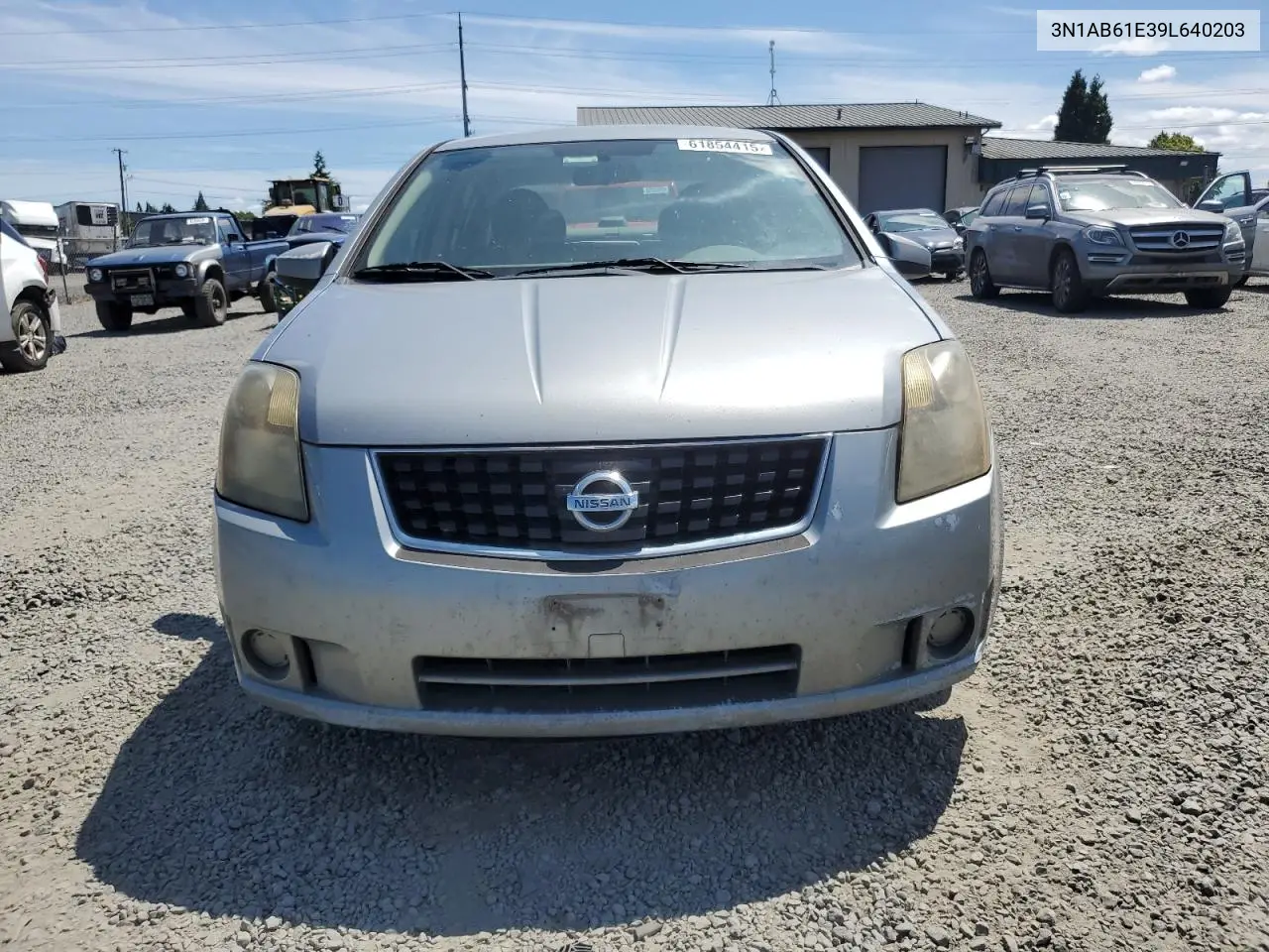 2009 Nissan Sentra 2.0 VIN: 3N1AB61E39L640203 Lot: 61854415