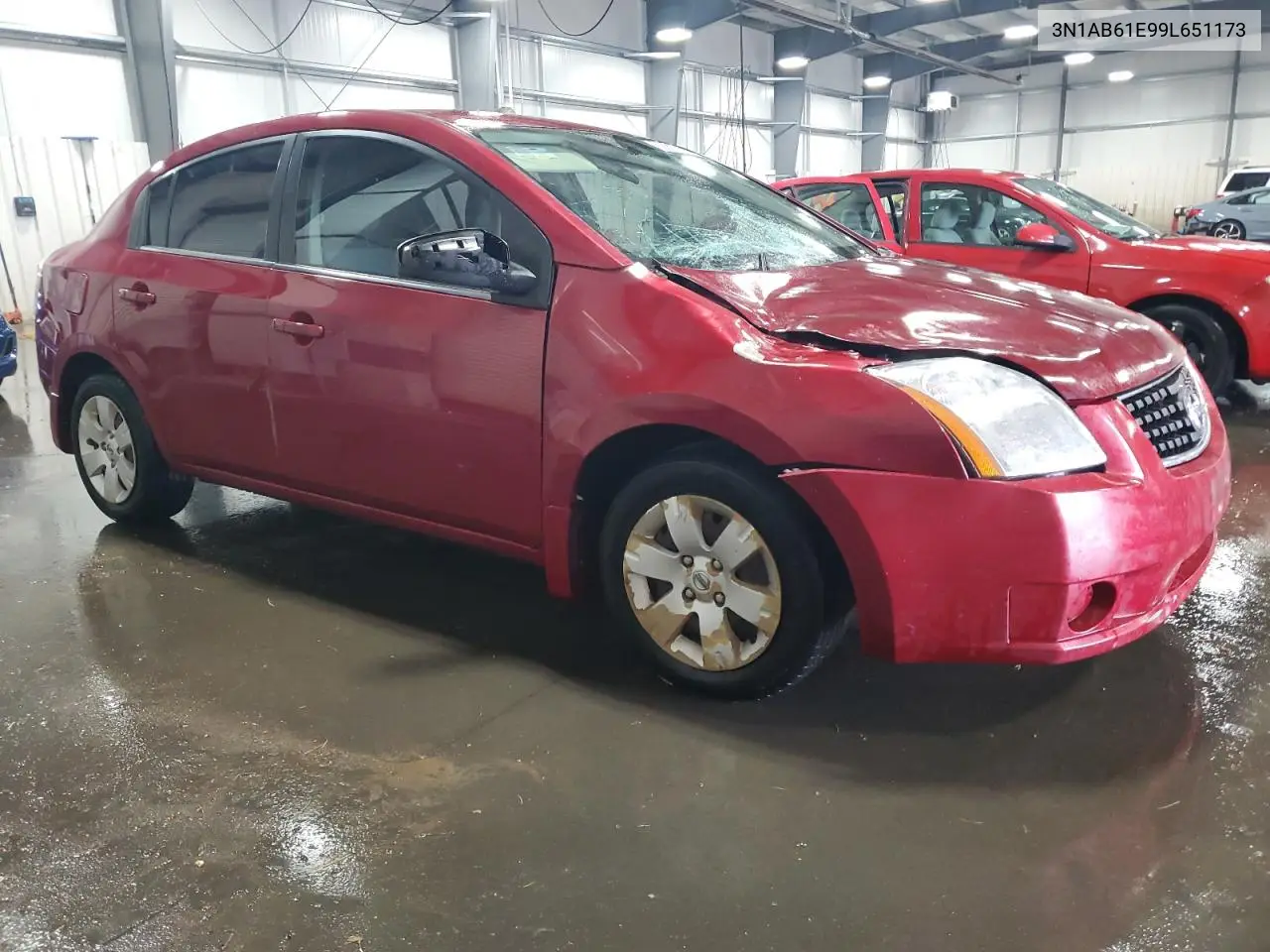 2009 Nissan Sentra 2.0 VIN: 3N1AB61E99L651173 Lot: 62859765