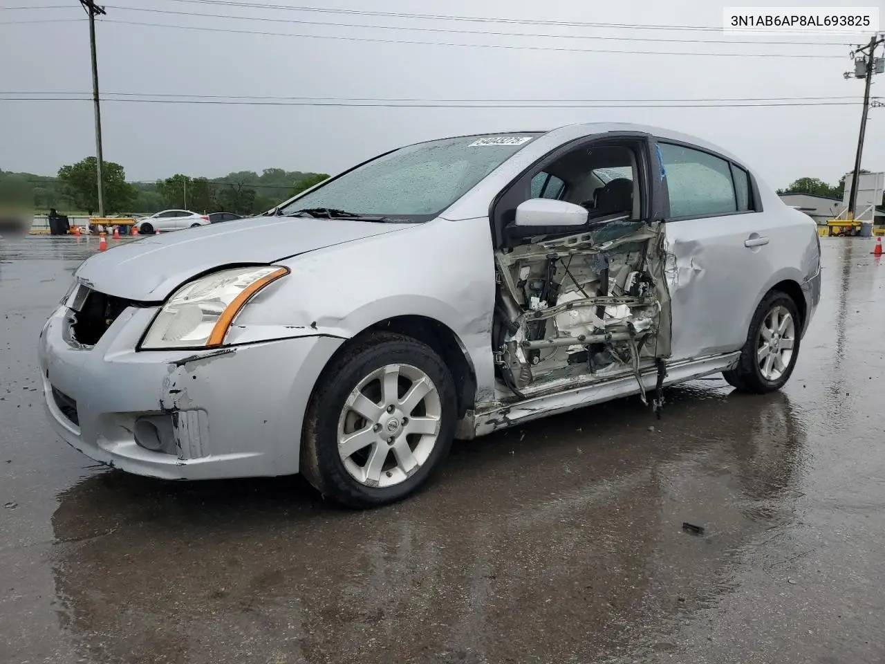 2010 Nissan Sentra 2.0 VIN: 3N1AB6AP8AL693825 Lot: 54045275