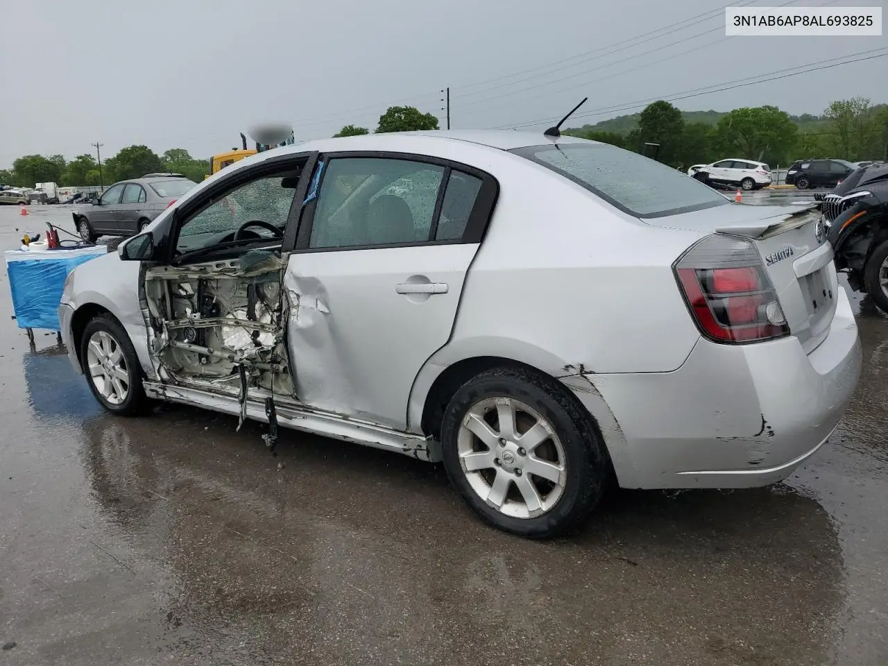 2010 Nissan Sentra 2.0 VIN: 3N1AB6AP8AL693825 Lot: 54045275