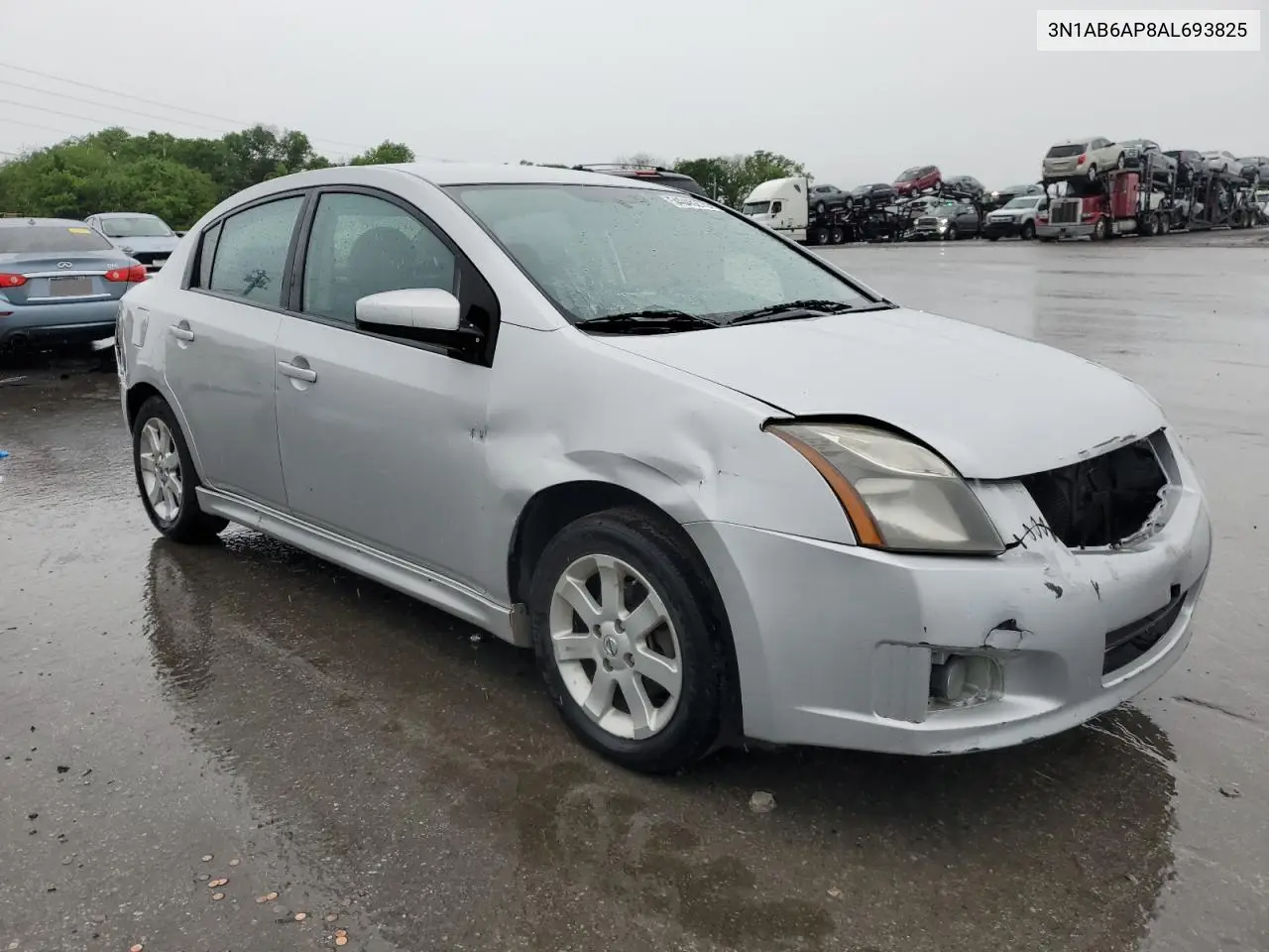 2010 Nissan Sentra 2.0 VIN: 3N1AB6AP8AL693825 Lot: 54045275