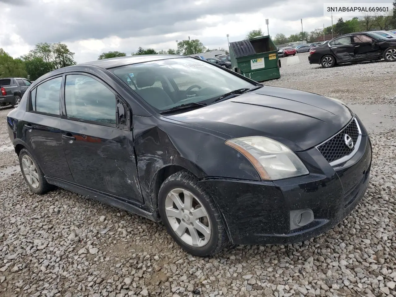 2010 Nissan Sentra 2.0 VIN: 3N1AB6AP9AL669601 Lot: 54660065
