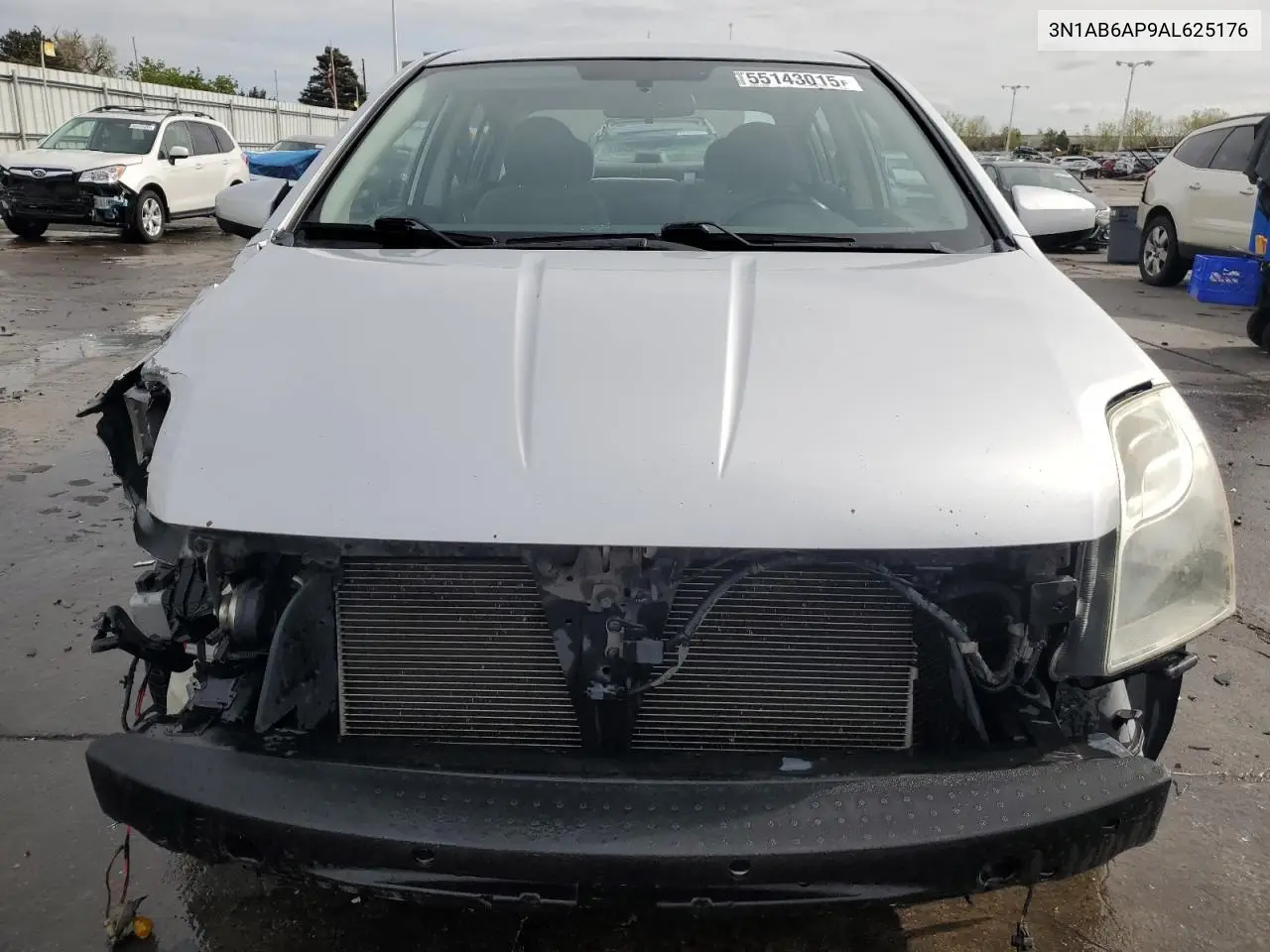 2010 Nissan Sentra 2.0 VIN: 3N1AB6AP9AL625176 Lot: 55143015