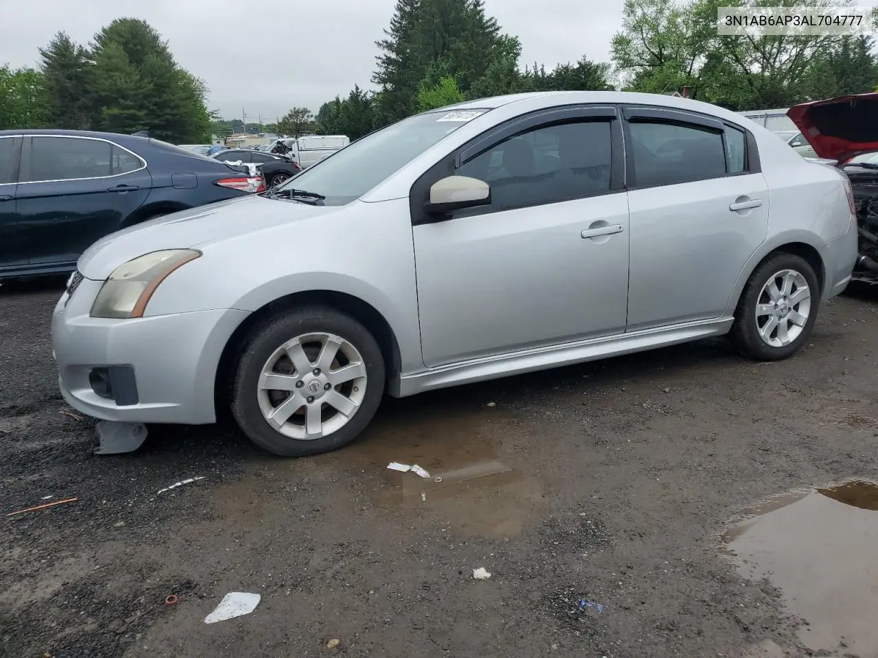 2010 Nissan Sentra 2.0 VIN: 3N1AB6AP3AL704777 Lot: 56014115
