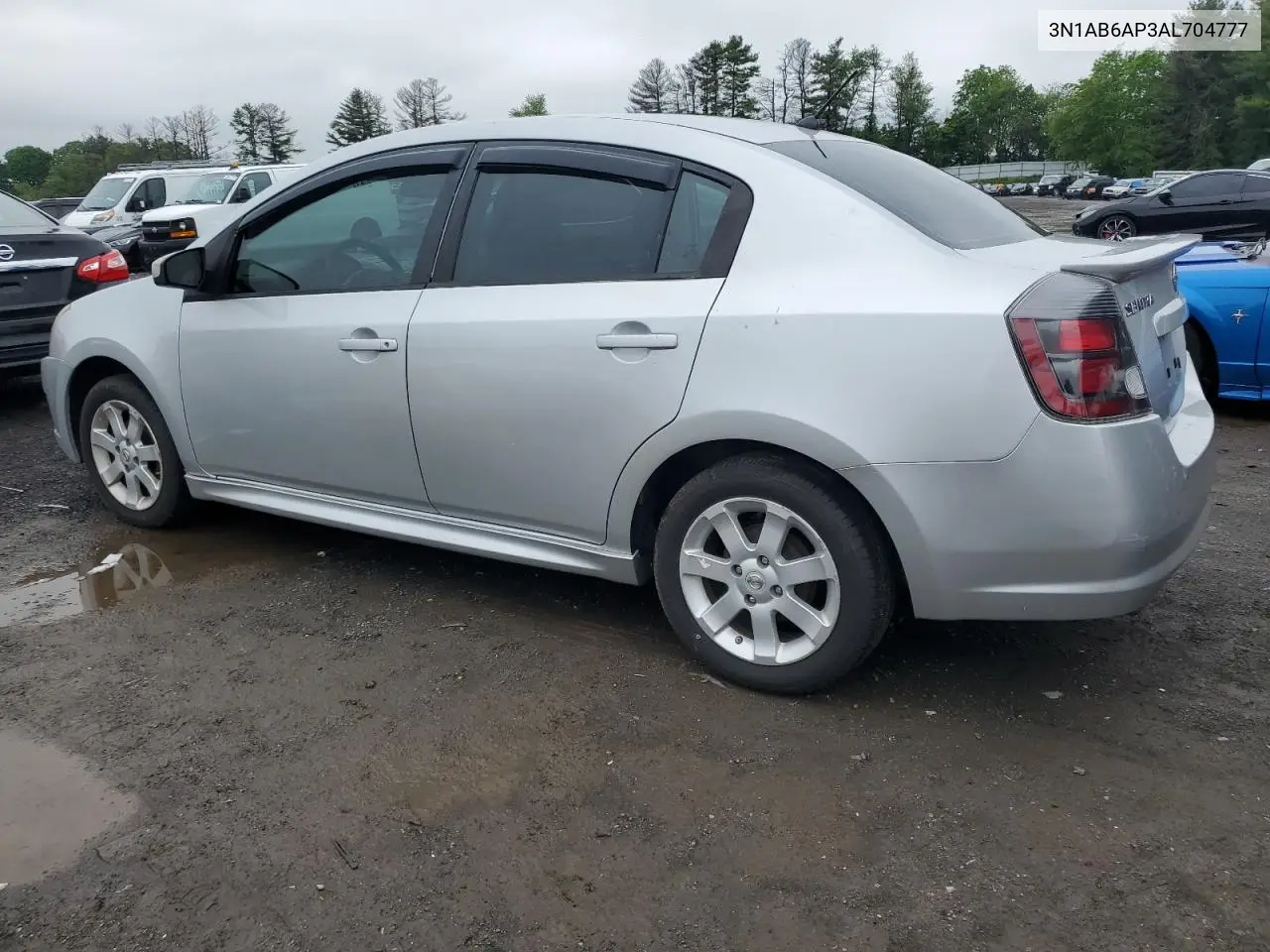 2010 Nissan Sentra 2.0 VIN: 3N1AB6AP3AL704777 Lot: 56014115