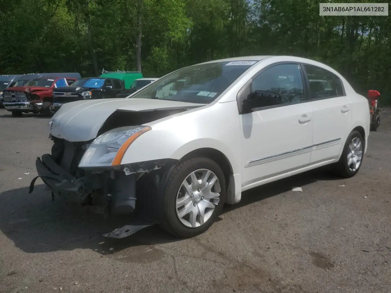 2010 Nissan Sentra 2.0 VIN: 3N1AB6AP1AL661282 Lot: 56645605