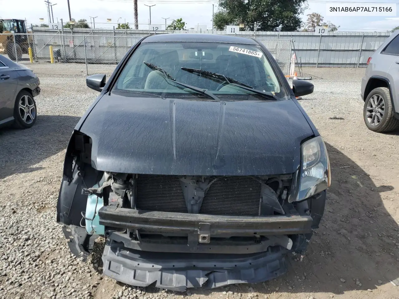 2010 Nissan Sentra 2.0 VIN: 3N1AB6AP7AL715166 Lot: 56741865