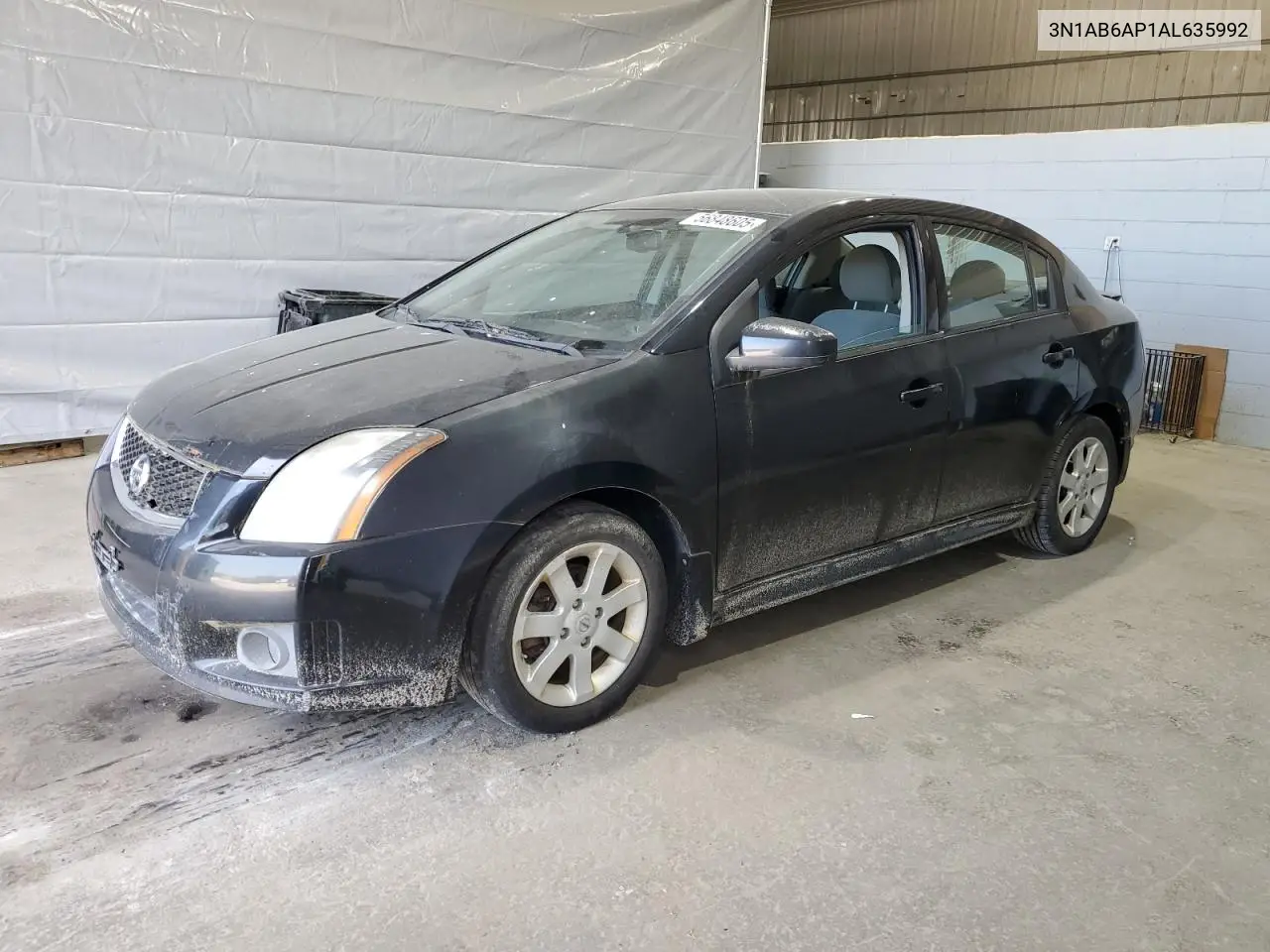 2010 Nissan Sentra 2.0 VIN: 3N1AB6AP1AL635992 Lot: 56848605