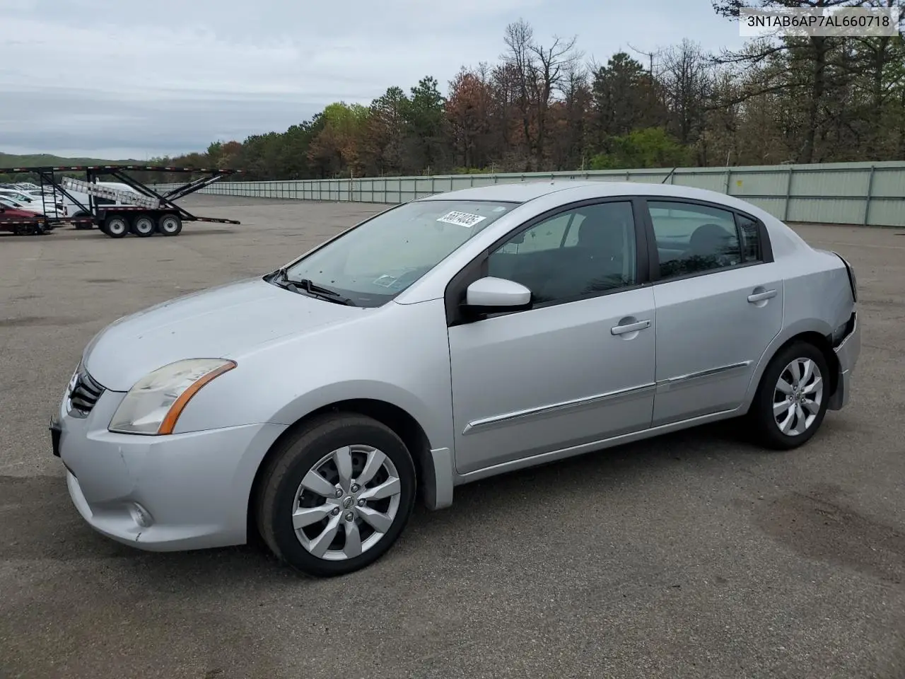 2010 Nissan Sentra 2.0 VIN: 3N1AB6AP7AL660718 Lot: 56874035