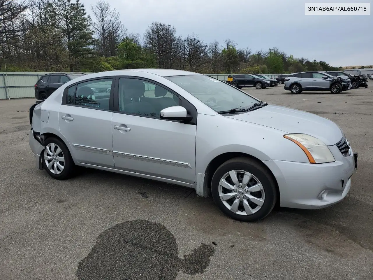 2010 Nissan Sentra 2.0 VIN: 3N1AB6AP7AL660718 Lot: 56874035