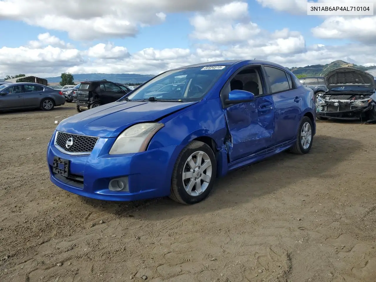2010 Nissan Sentra 2.0 VIN: 3N1AB6AP4AL710104 Lot: 56934515