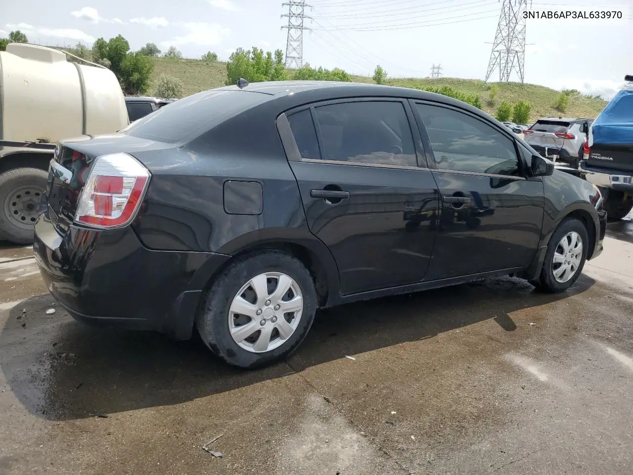 2010 Nissan Sentra 2.0 VIN: 3N1AB6AP3AL633970 Lot: 58270365