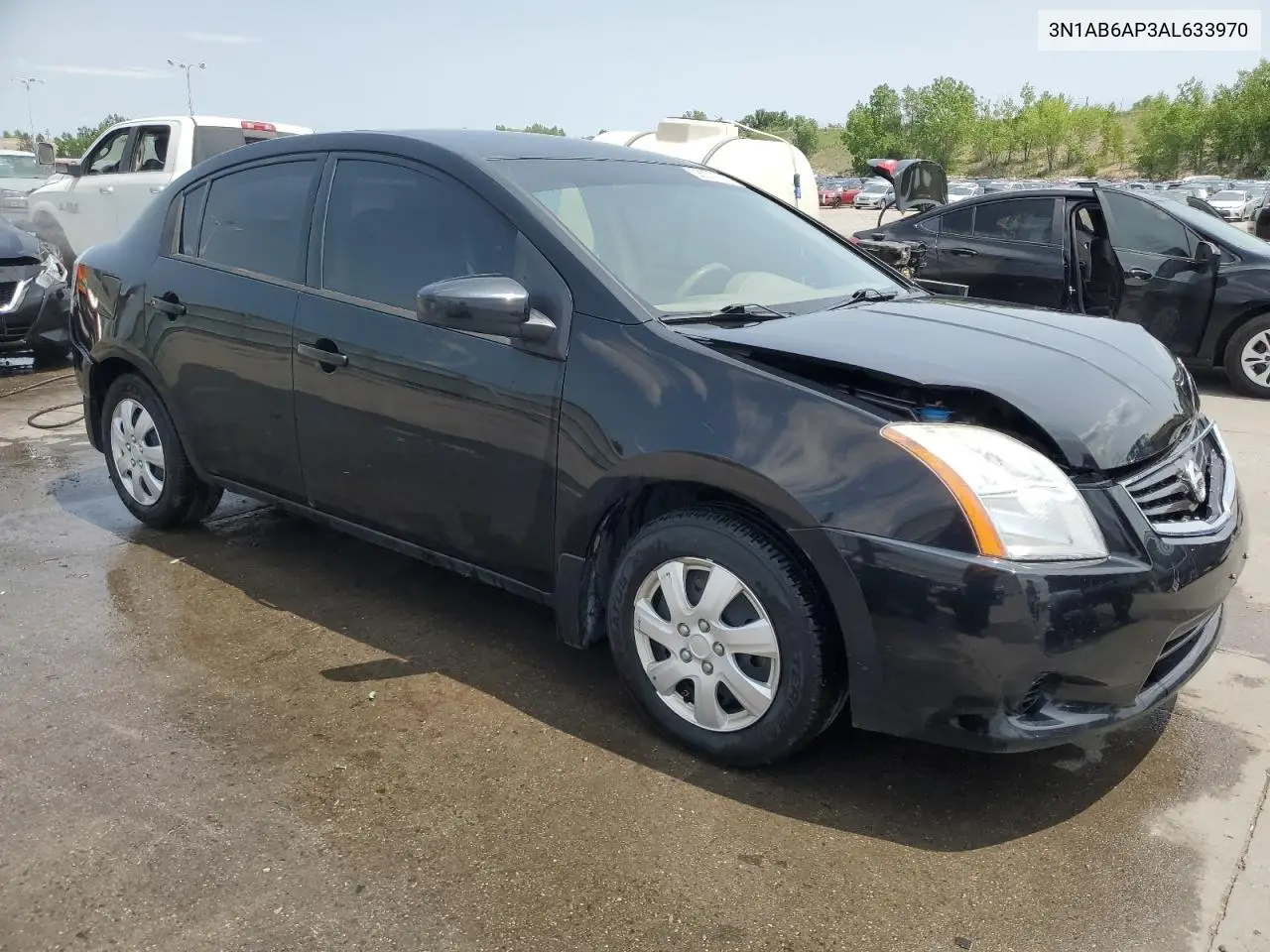2010 Nissan Sentra 2.0 VIN: 3N1AB6AP3AL633970 Lot: 58270365