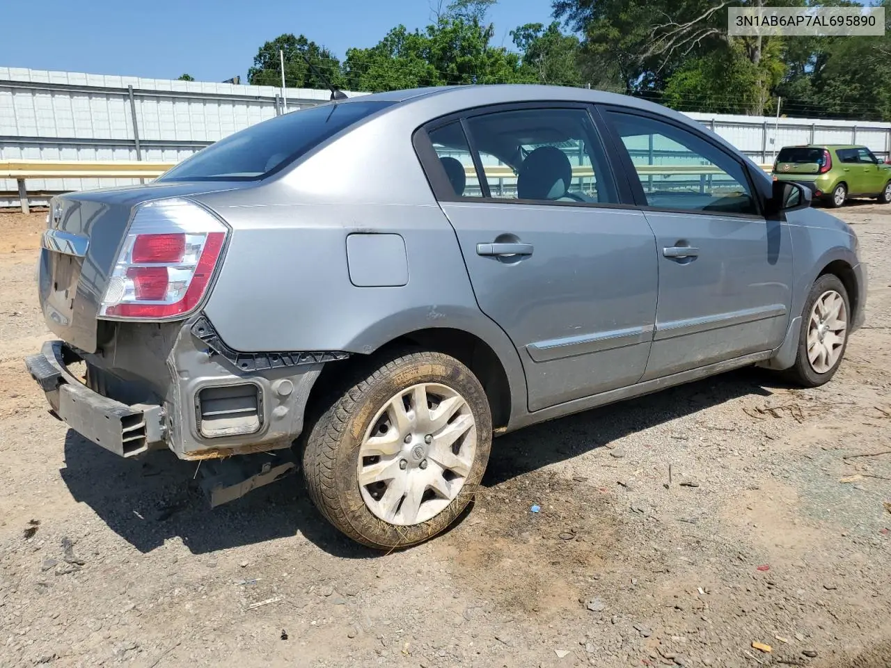 2010 Nissan Sentra 2.0 VIN: 3N1AB6AP7AL695890 Lot: 61905235