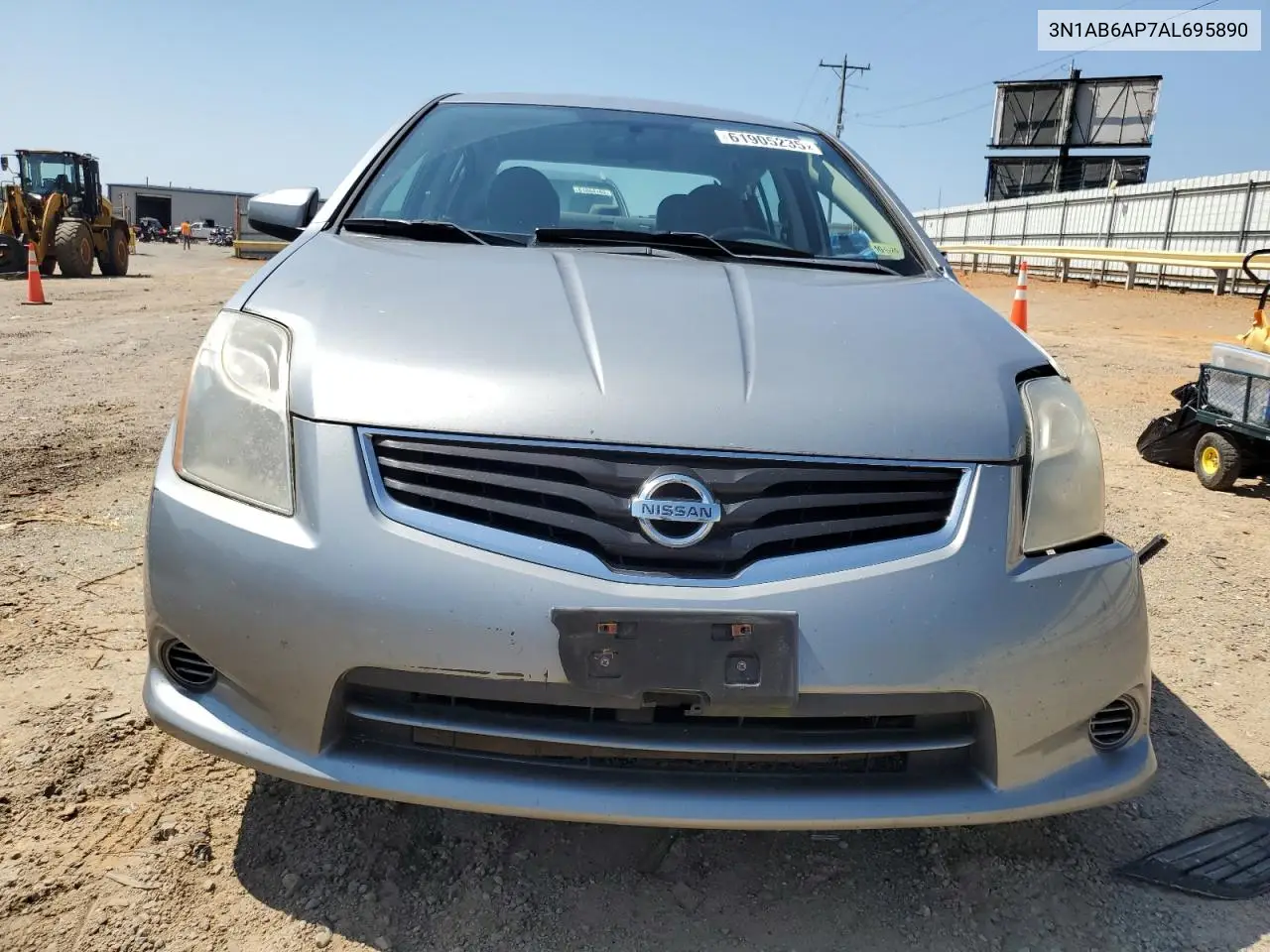 2010 Nissan Sentra 2.0 VIN: 3N1AB6AP7AL695890 Lot: 61905235