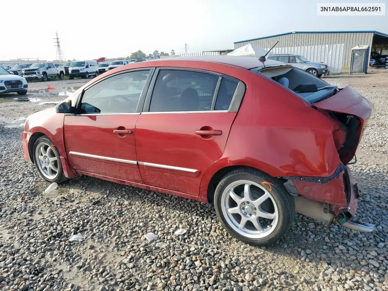2010 Nissan Sentra 2.0 VIN: 3N1AB6AP8AL662591 Lot: 62781225