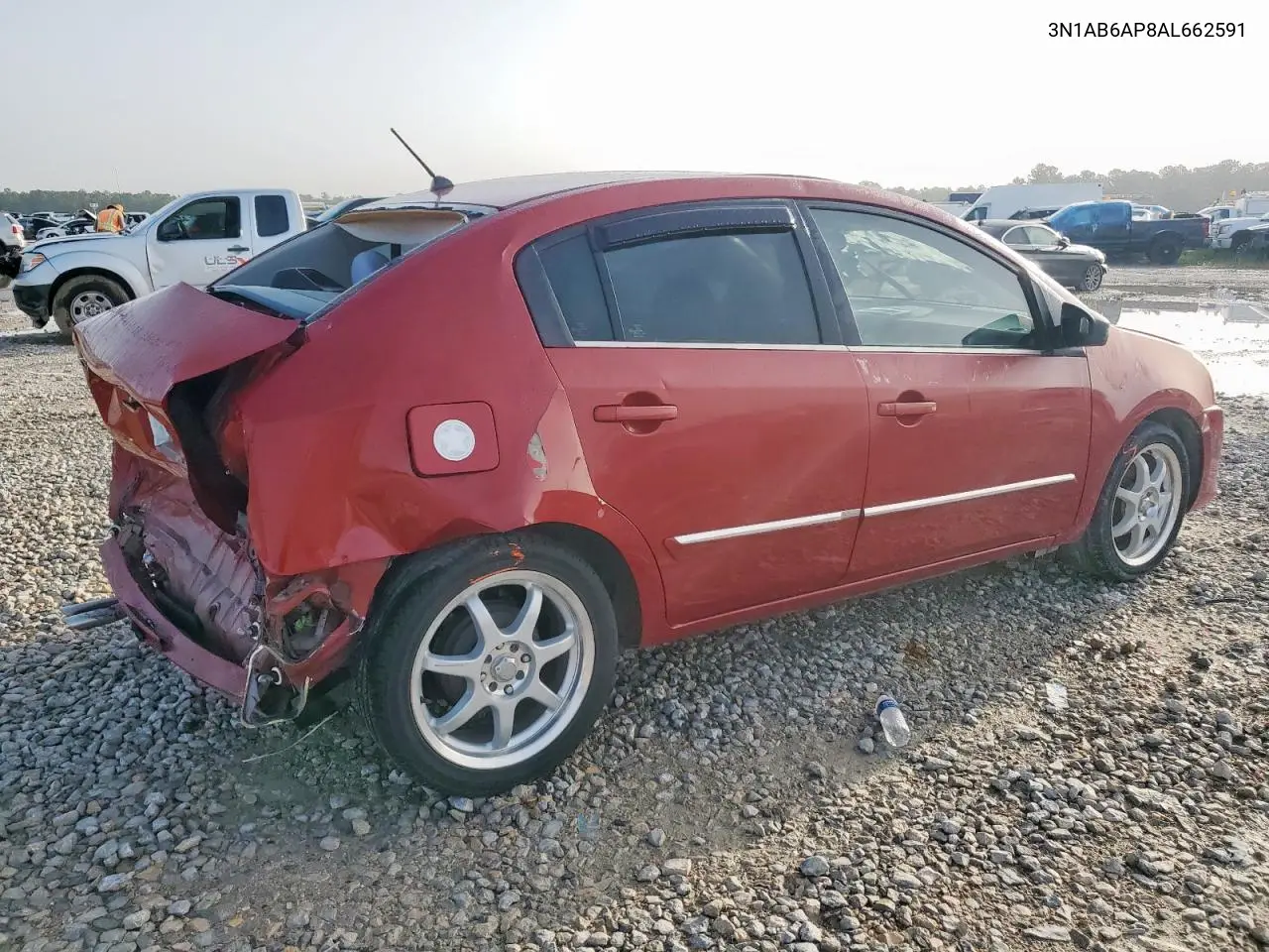 2010 Nissan Sentra 2.0 VIN: 3N1AB6AP8AL662591 Lot: 62781225