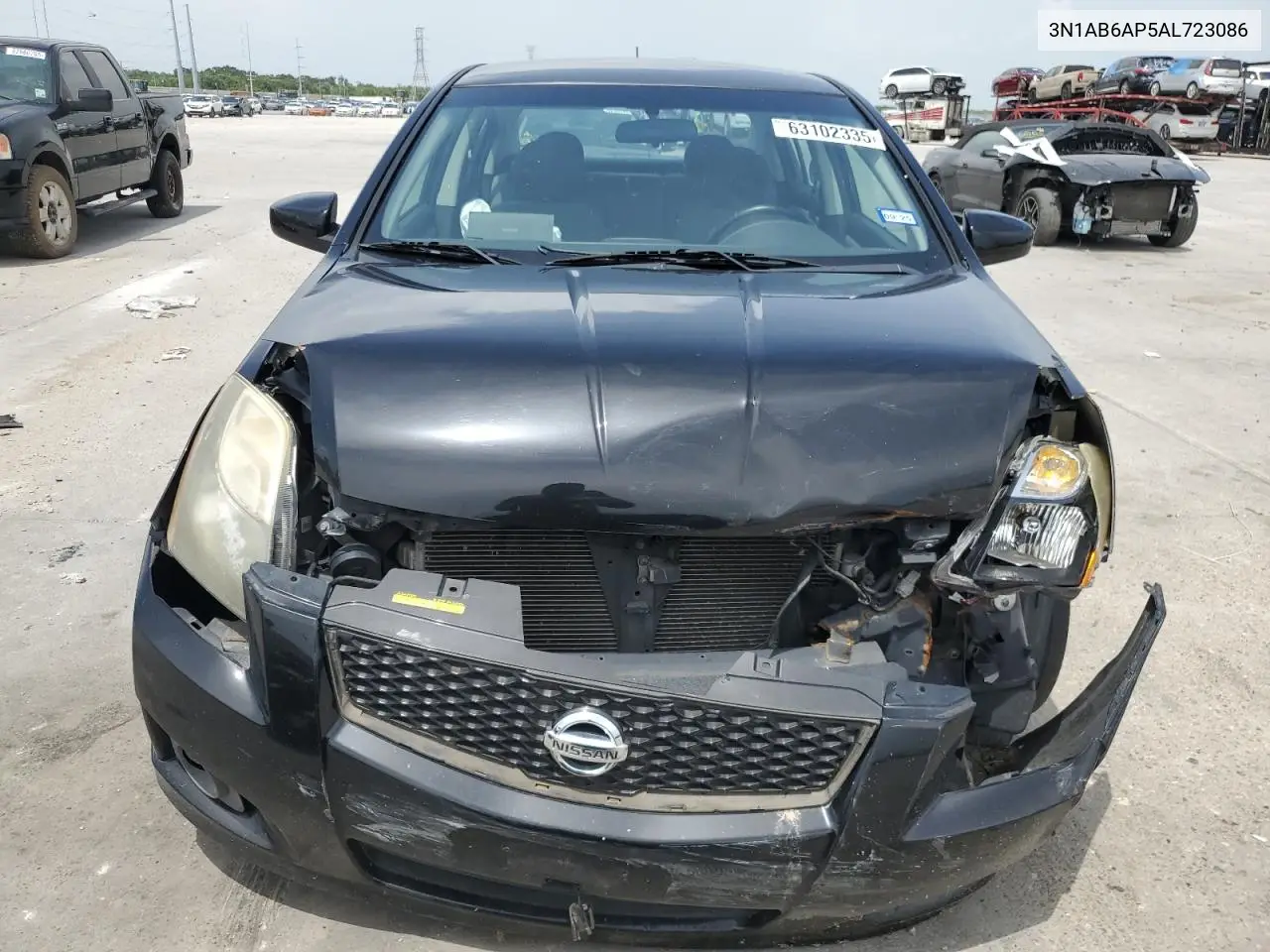 2010 Nissan Sentra 2.0 VIN: 3N1AB6AP5AL723086 Lot: 63102335