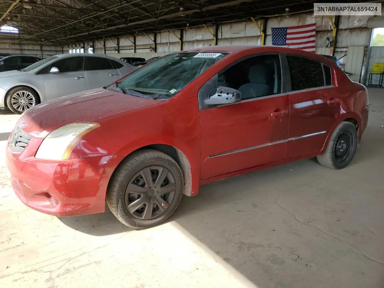 2010 Nissan Sentra 2.0 VIN: 3N1AB6AP7AL659424 Lot: 63655895