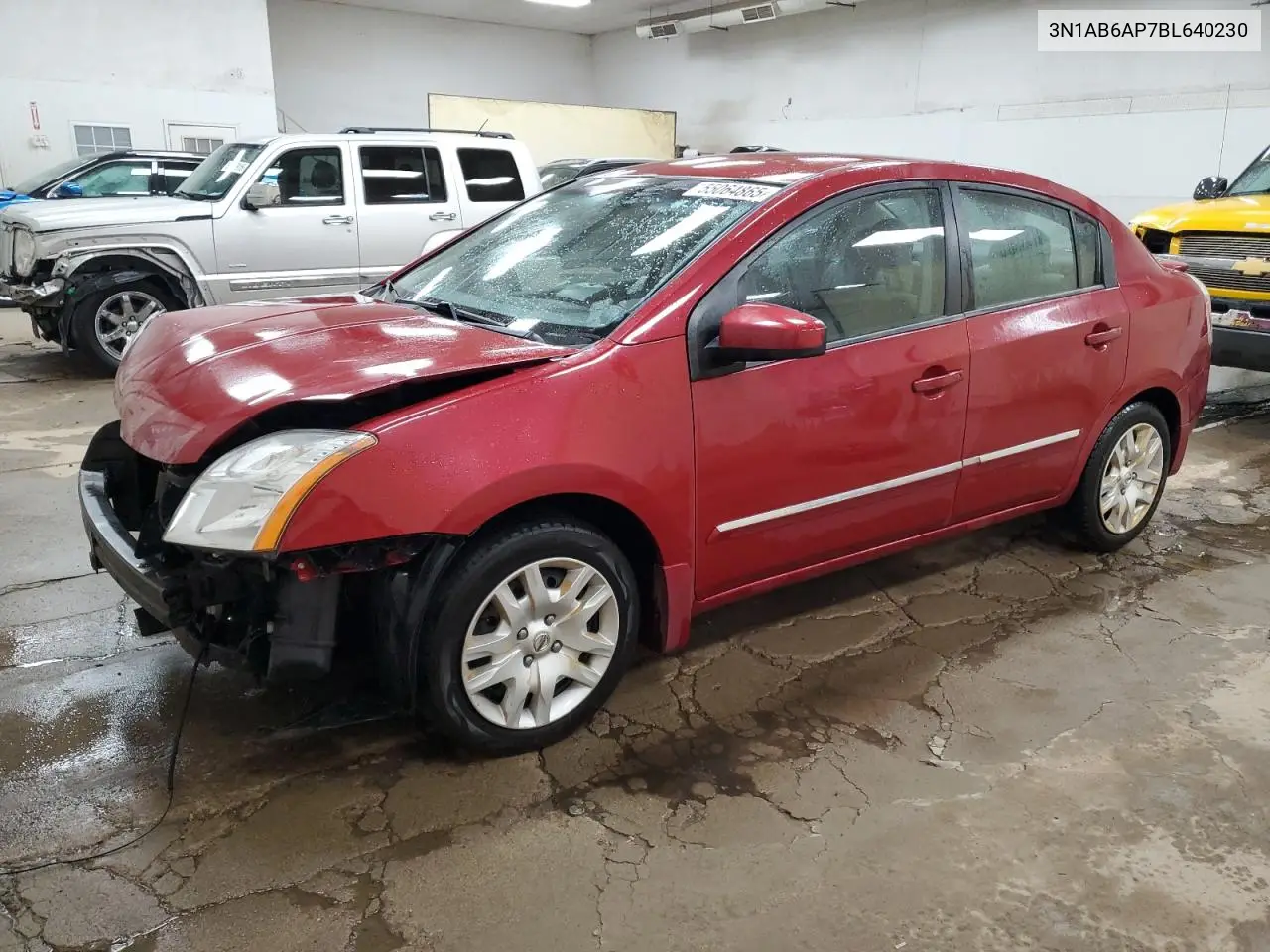 2011 Nissan Sentra 2.0 VIN: 3N1AB6AP7BL640230 Lot: 55064865