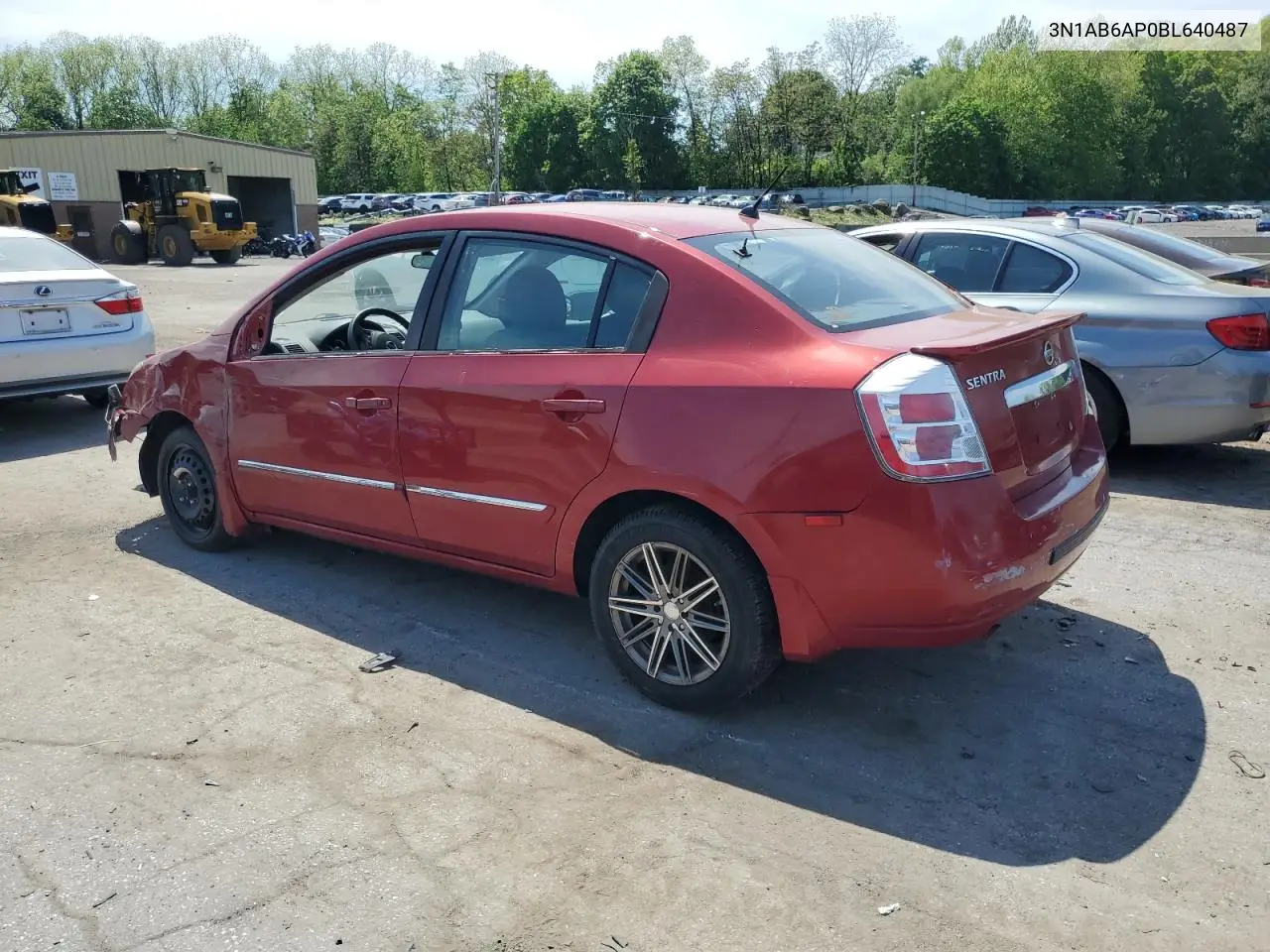 2011 Nissan Sentra 2.0 VIN: 3N1AB6AP0BL640487 Lot: 56244565