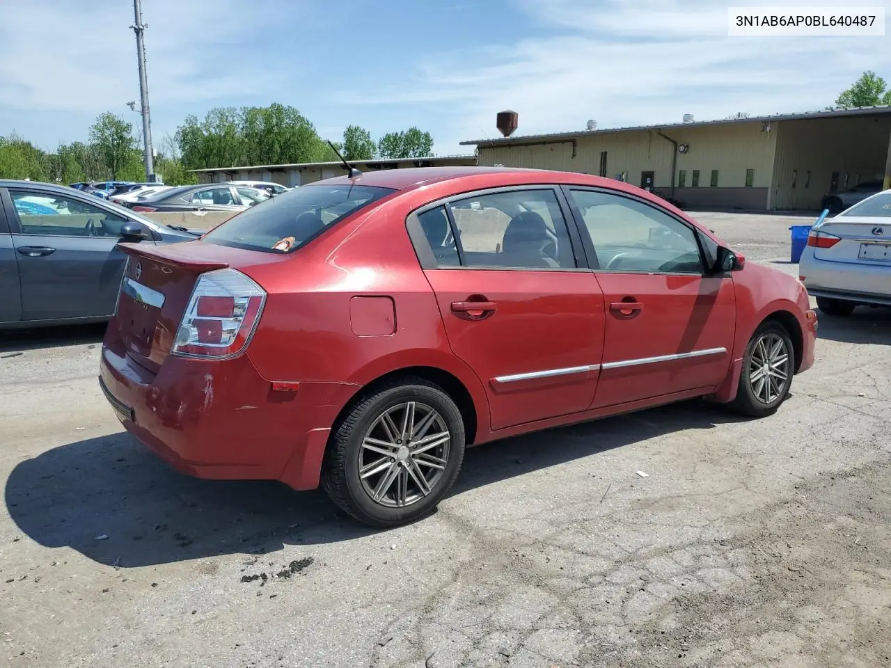 2011 Nissan Sentra 2.0 VIN: 3N1AB6AP0BL640487 Lot: 56244565