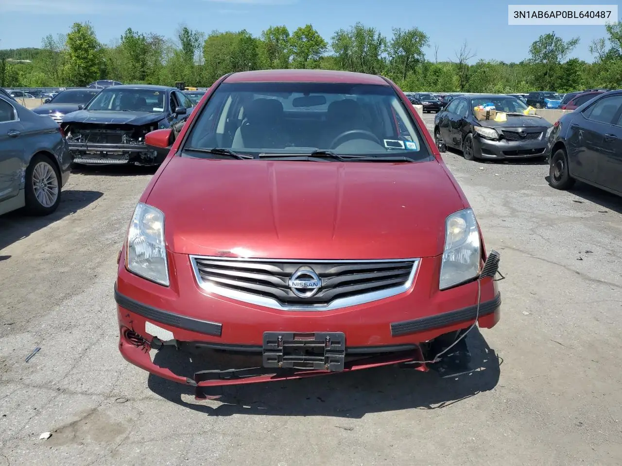 2011 Nissan Sentra 2.0 VIN: 3N1AB6AP0BL640487 Lot: 56244565
