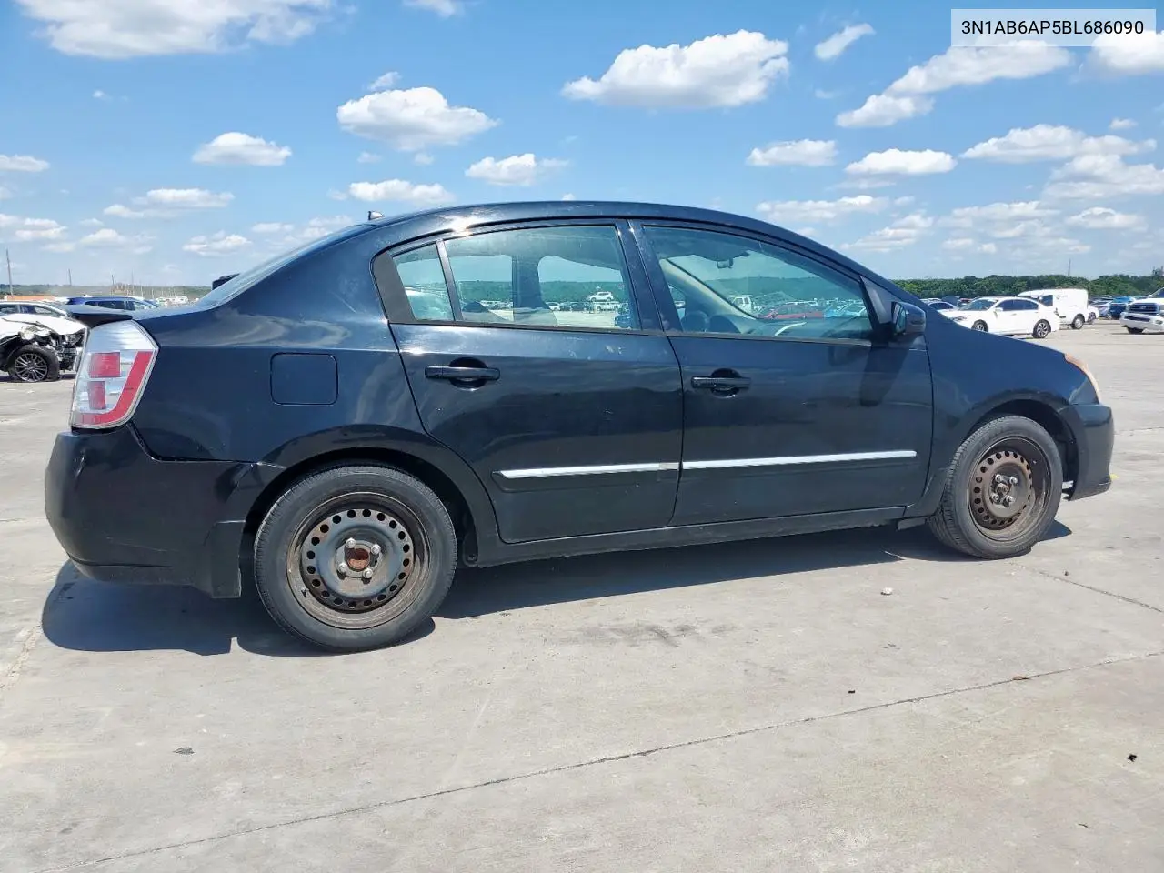 2011 Nissan Sentra 2.0 VIN: 3N1AB6AP5BL686090 Lot: 56360445