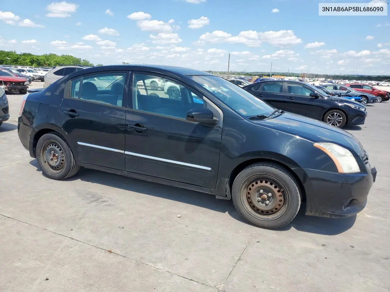 2011 Nissan Sentra 2.0 VIN: 3N1AB6AP5BL686090 Lot: 56360445