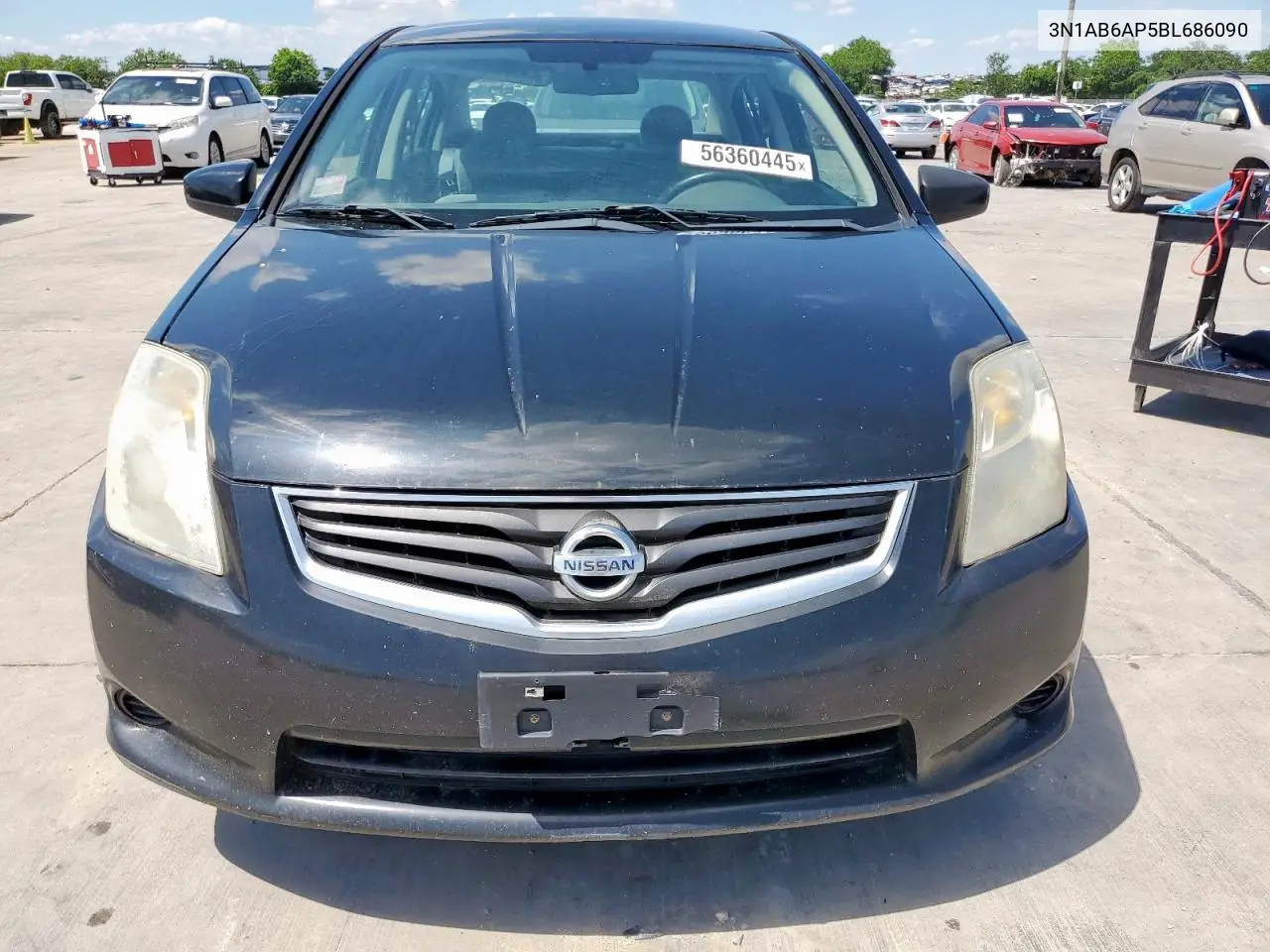 2011 Nissan Sentra 2.0 VIN: 3N1AB6AP5BL686090 Lot: 56360445