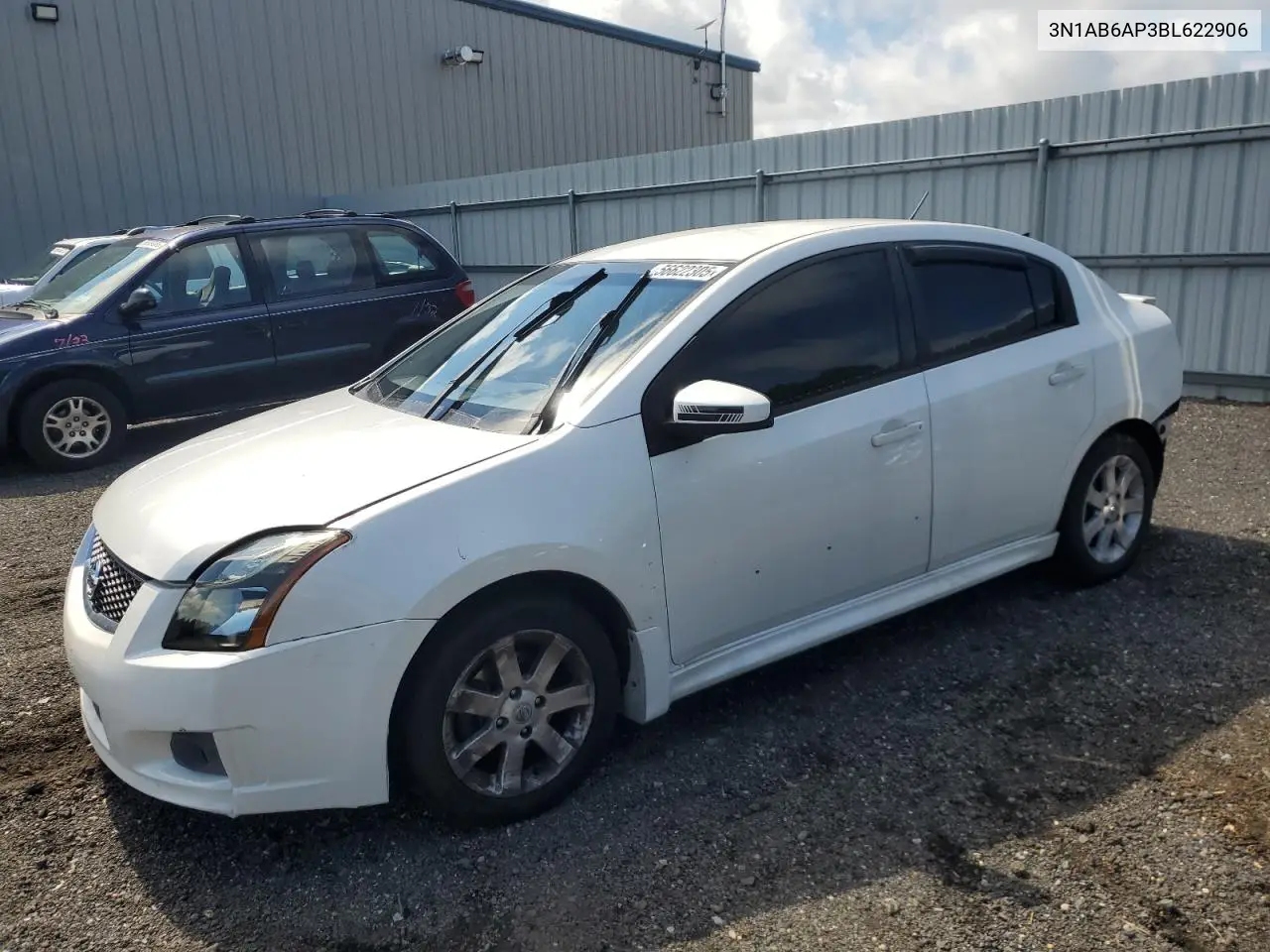 2011 Nissan Sentra 2.0 VIN: 3N1AB6AP3BL622906 Lot: 56622305