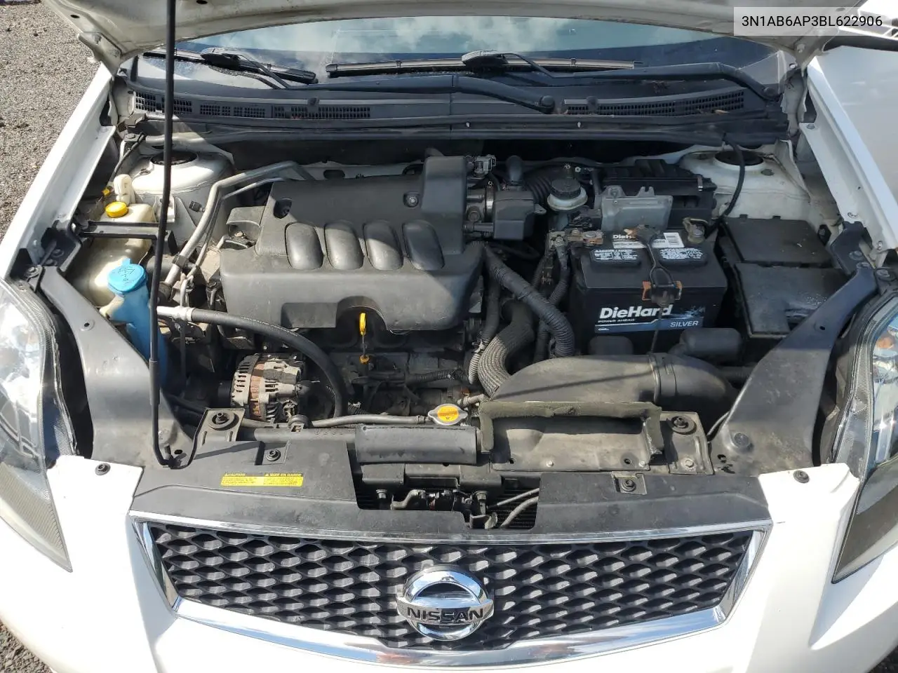 2011 Nissan Sentra 2.0 VIN: 3N1AB6AP3BL622906 Lot: 56622305