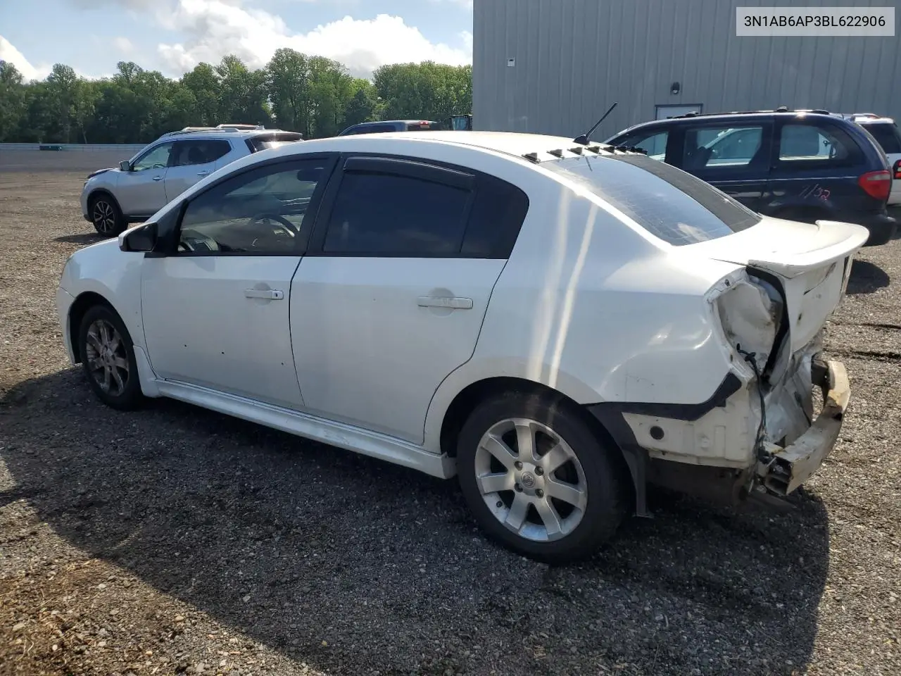 2011 Nissan Sentra 2.0 VIN: 3N1AB6AP3BL622906 Lot: 56622305