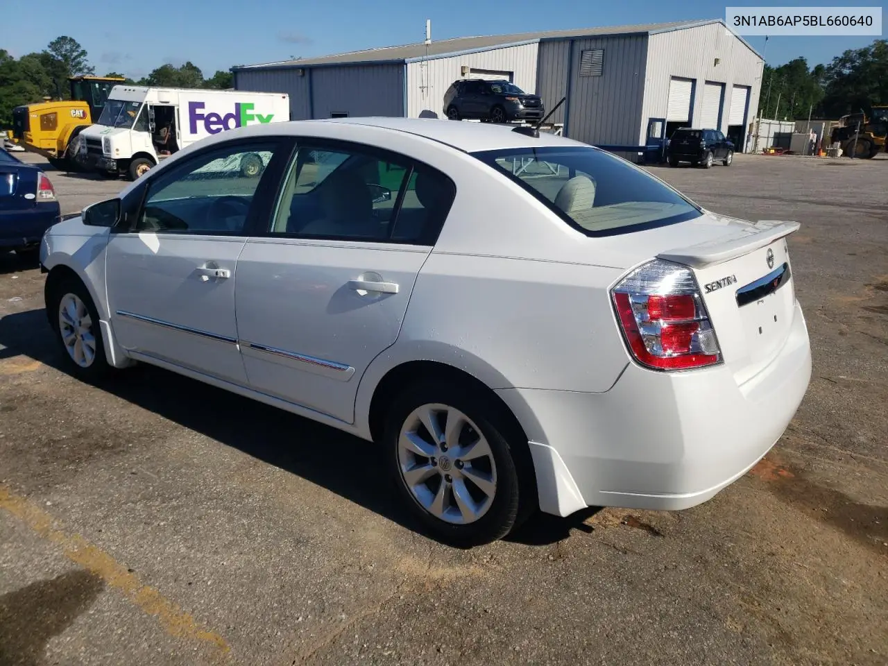 2011 Nissan Sentra 2.0 VIN: 3N1AB6AP5BL660640 Lot: 56755035