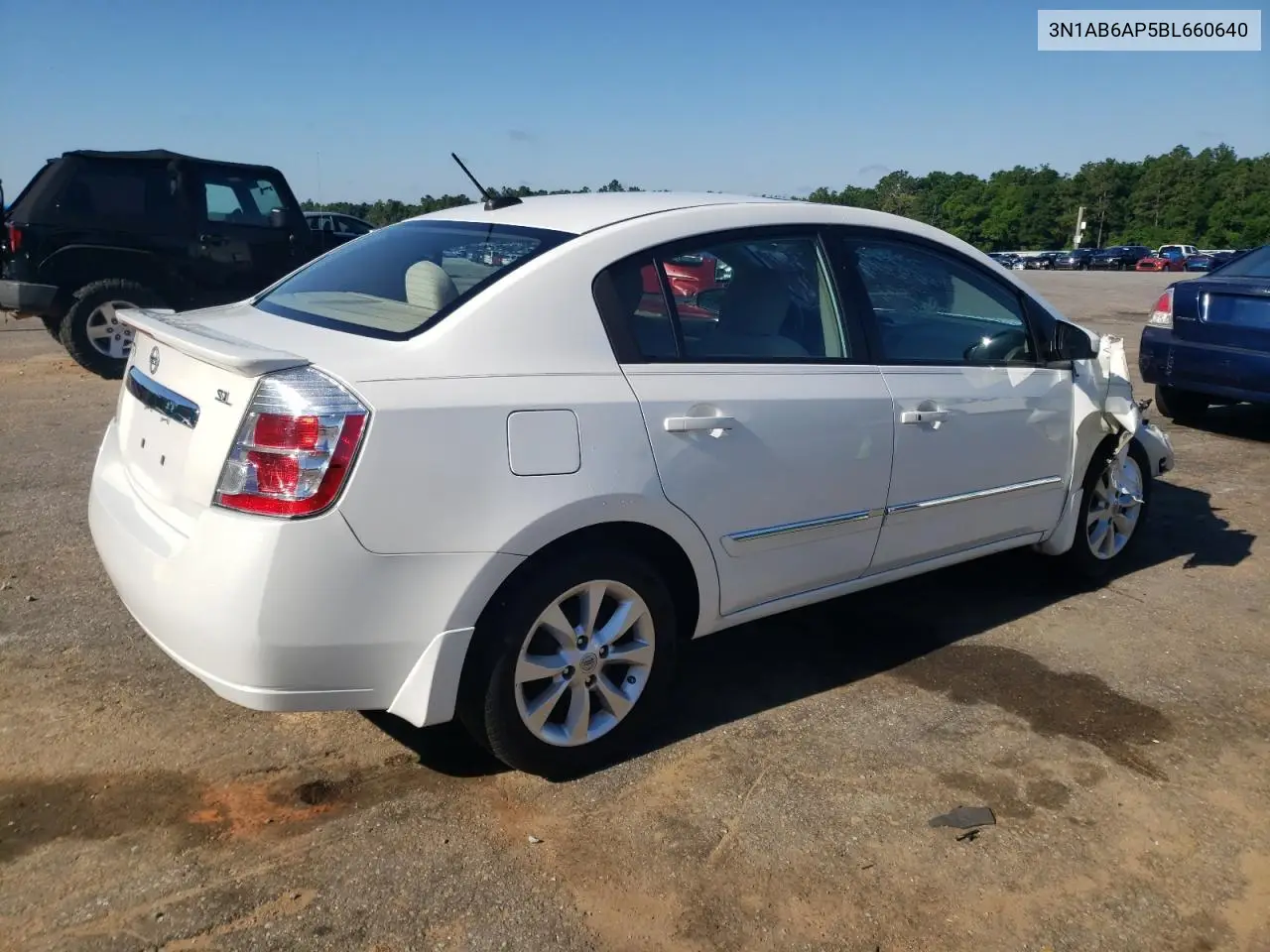 2011 Nissan Sentra 2.0 VIN: 3N1AB6AP5BL660640 Lot: 56755035