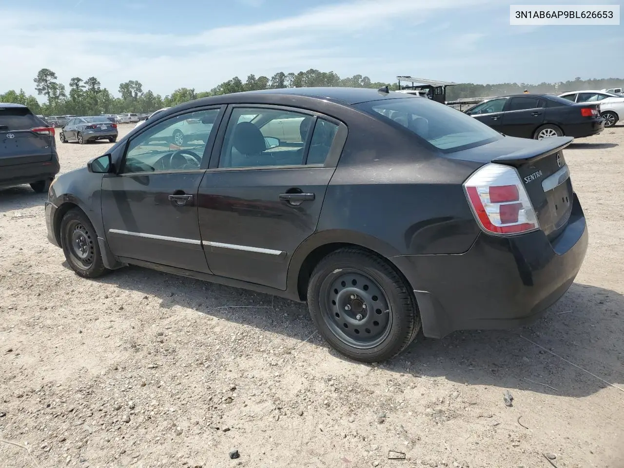 2011 Nissan Sentra 2.0 VIN: 3N1AB6AP9BL626653 Lot: 56788465
