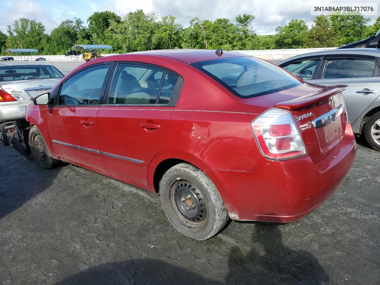 2011 Nissan Sentra 2.0 VIN: 3N1AB6AP3BL717076 Lot: 56941665