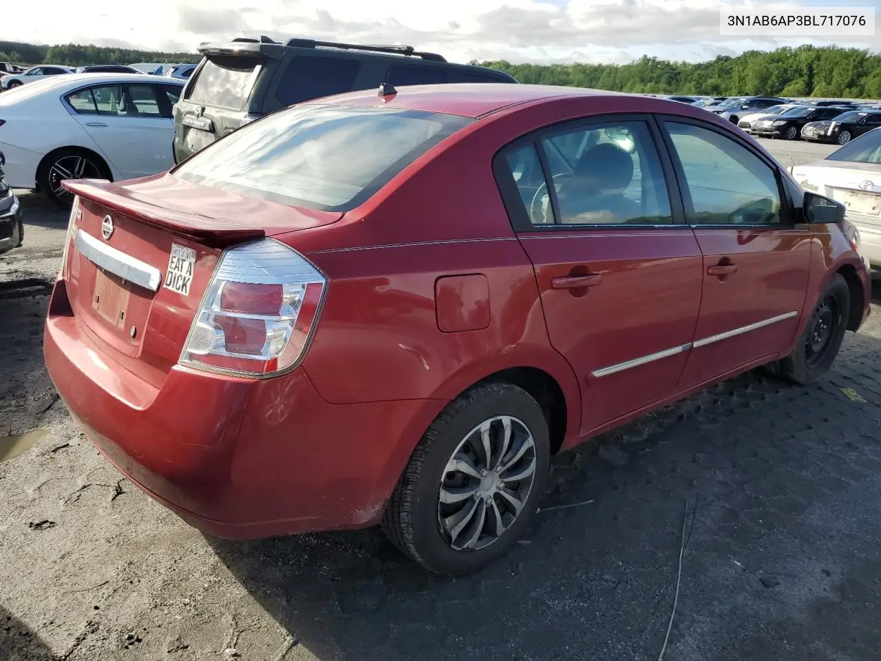 2011 Nissan Sentra 2.0 VIN: 3N1AB6AP3BL717076 Lot: 56941665
