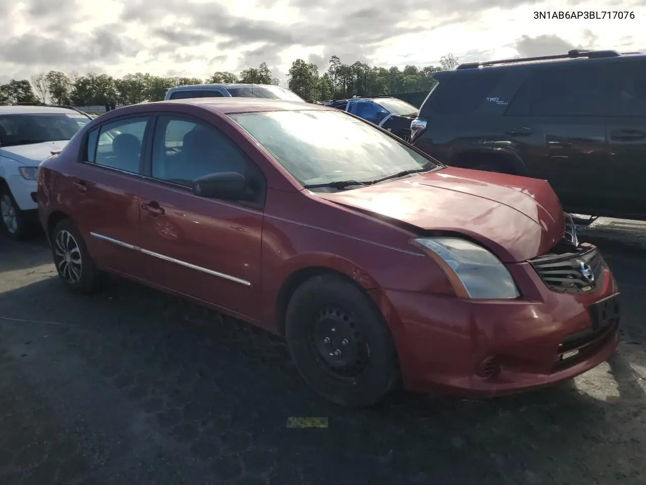 2011 Nissan Sentra 2.0 VIN: 3N1AB6AP3BL717076 Lot: 56941665