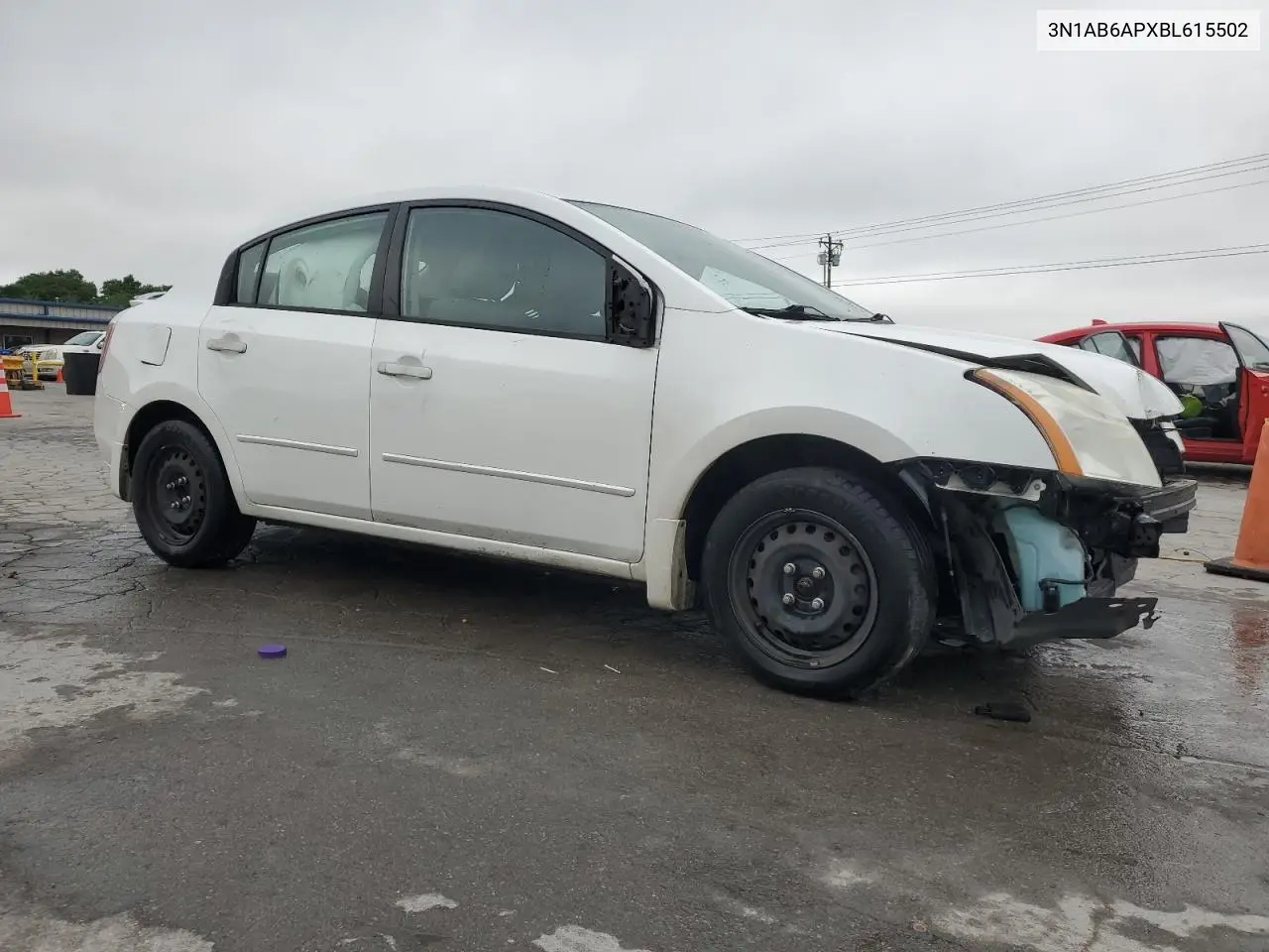2011 Nissan Sentra 2.0 VIN: 3N1AB6APXBL615502 Lot: 57105635