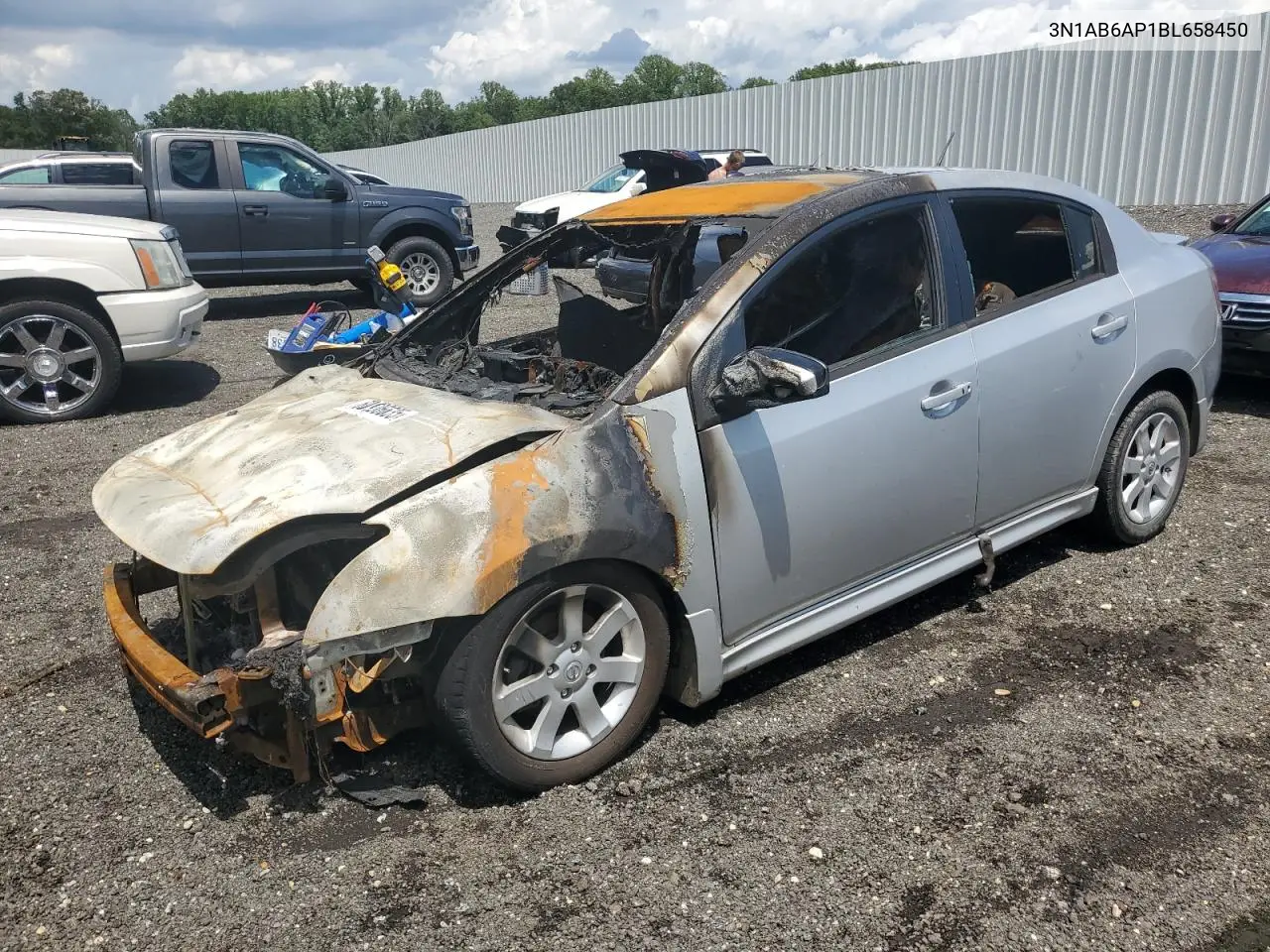 2011 Nissan Sentra 2.0 VIN: 3N1AB6AP1BL658450 Lot: 60906635