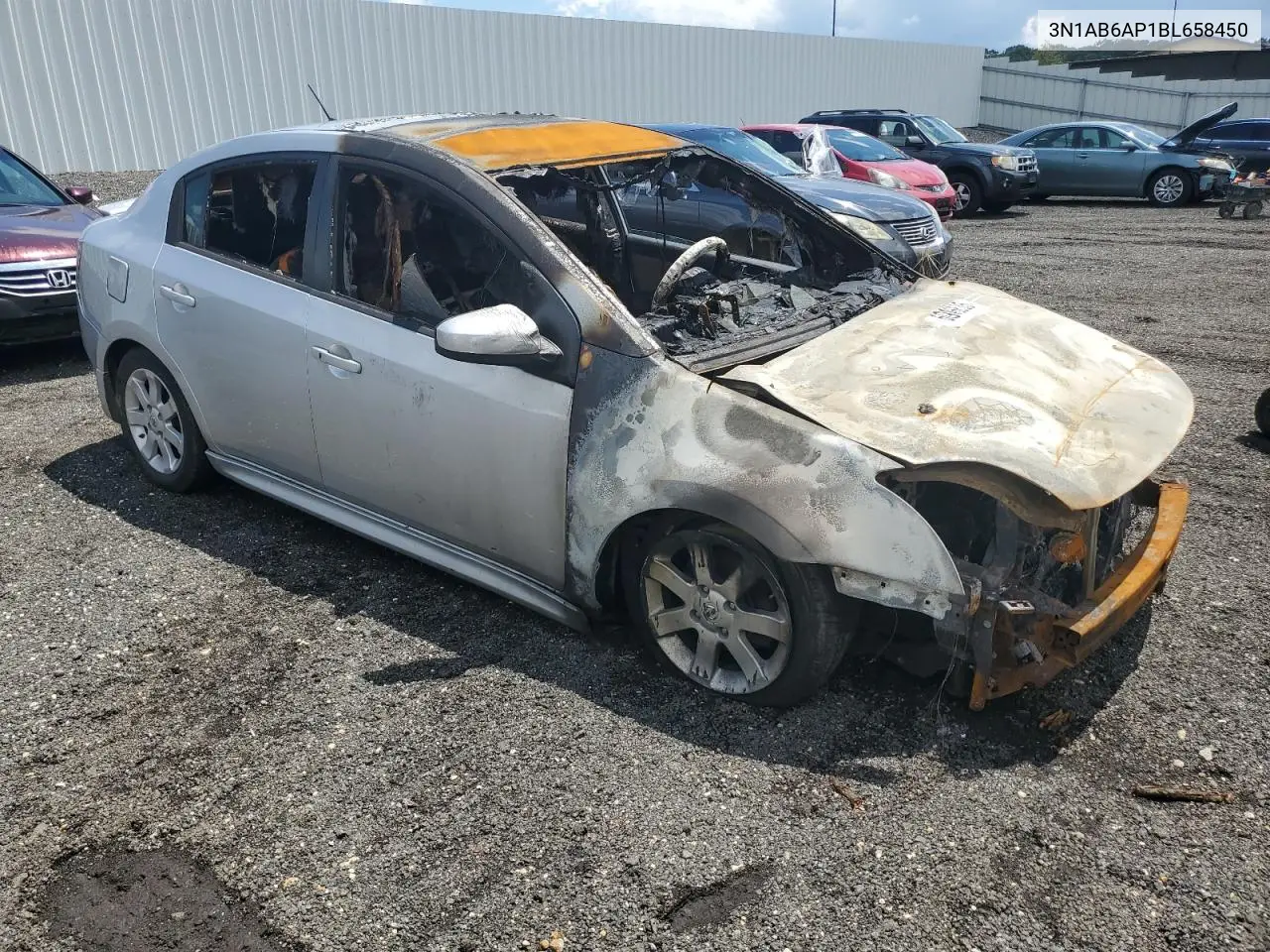 2011 Nissan Sentra 2.0 VIN: 3N1AB6AP1BL658450 Lot: 60906635