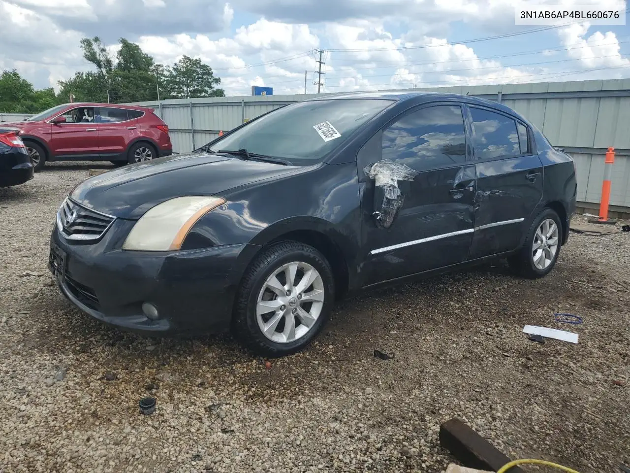2011 Nissan Sentra 2.0 VIN: 3N1AB6AP4BL660676 Lot: 62215535