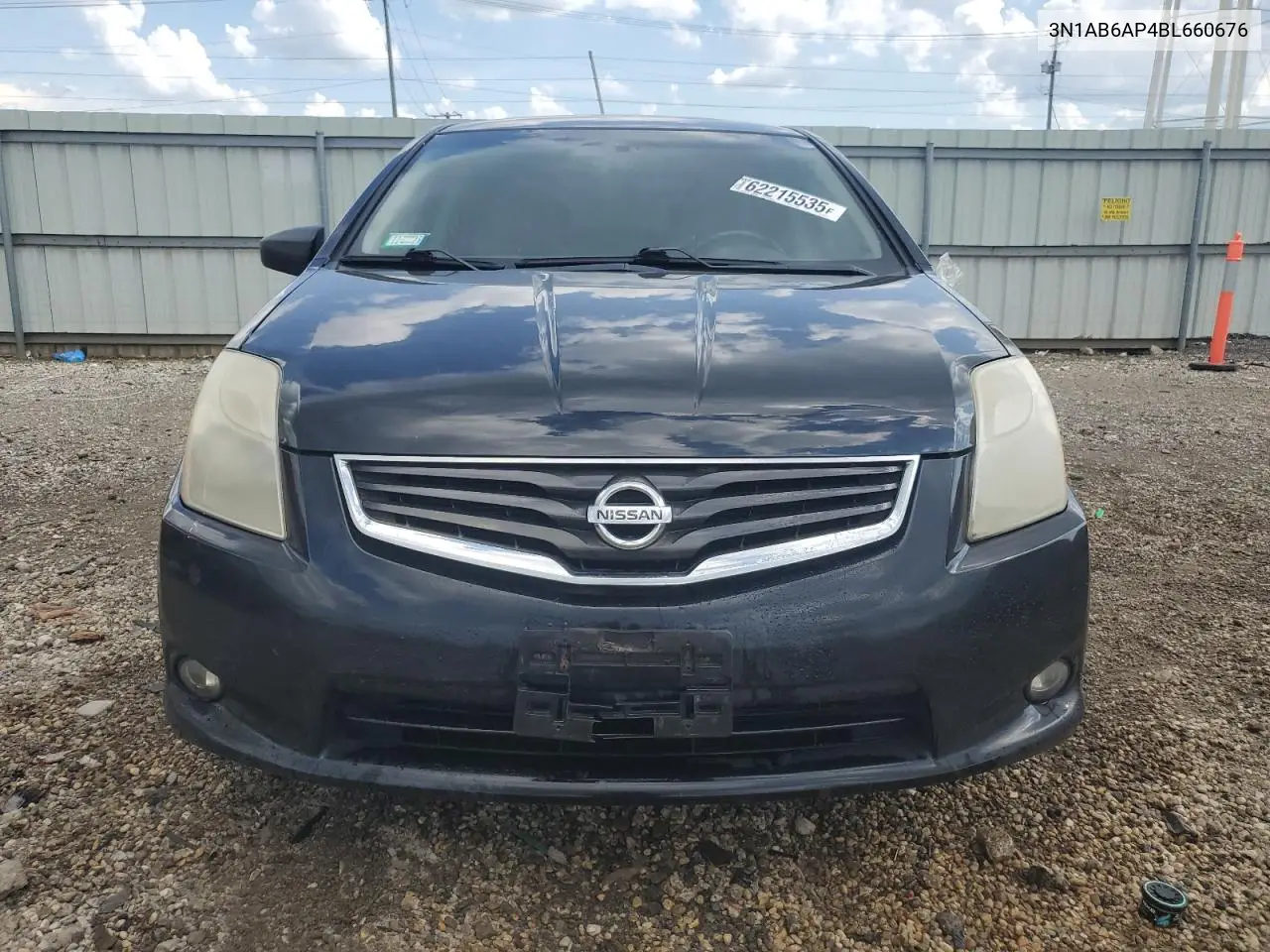 2011 Nissan Sentra 2.0 VIN: 3N1AB6AP4BL660676 Lot: 62215535