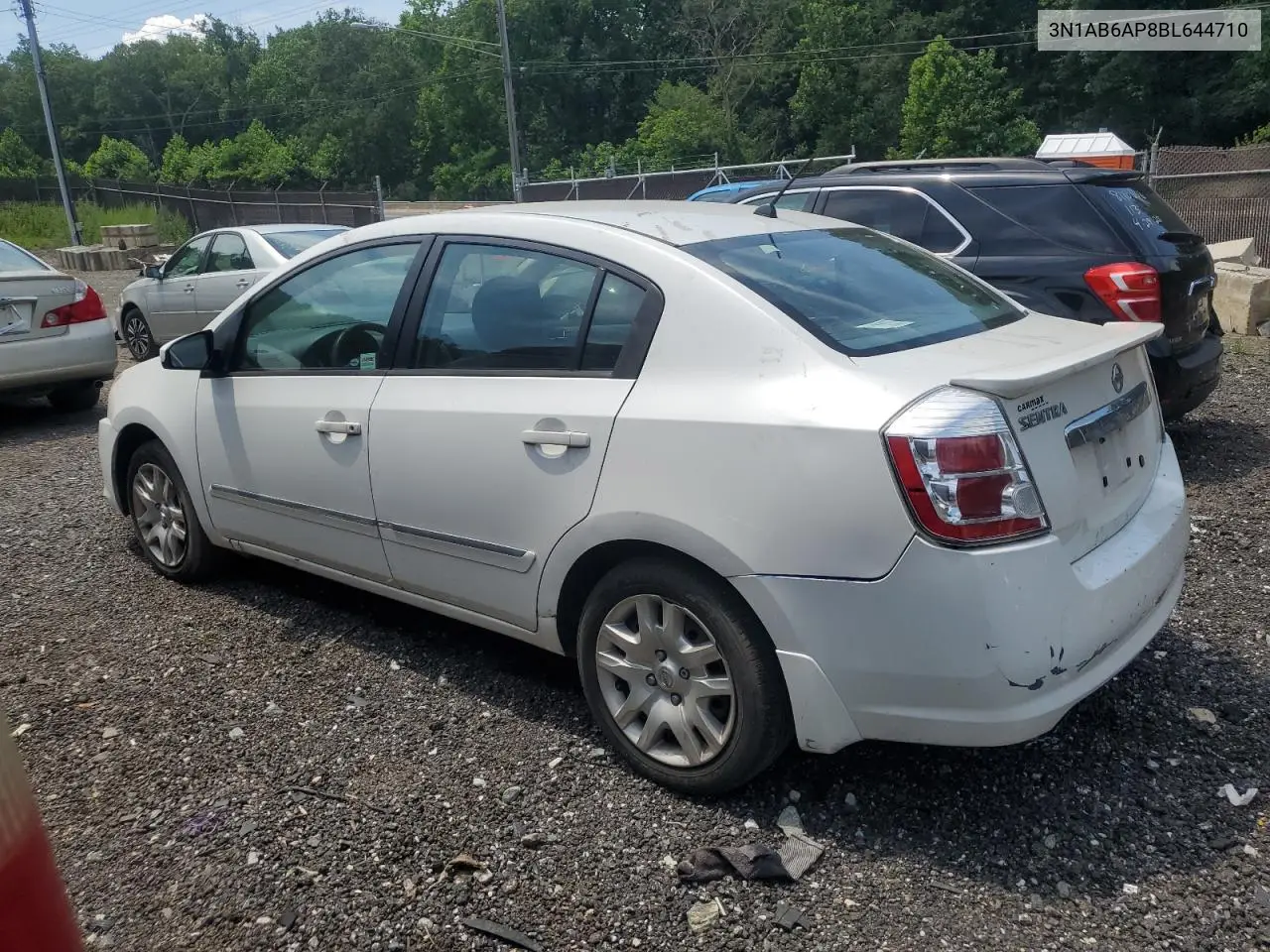 2011 Nissan Sentra 2.0 VIN: 3N1AB6AP8BL644710 Lot: 62677405