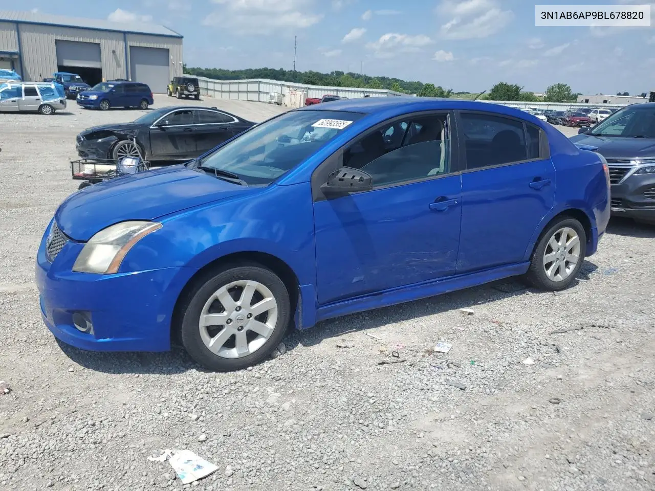 2011 Nissan Sentra 2.0 VIN: 3N1AB6AP9BL678820 Lot: 62993565